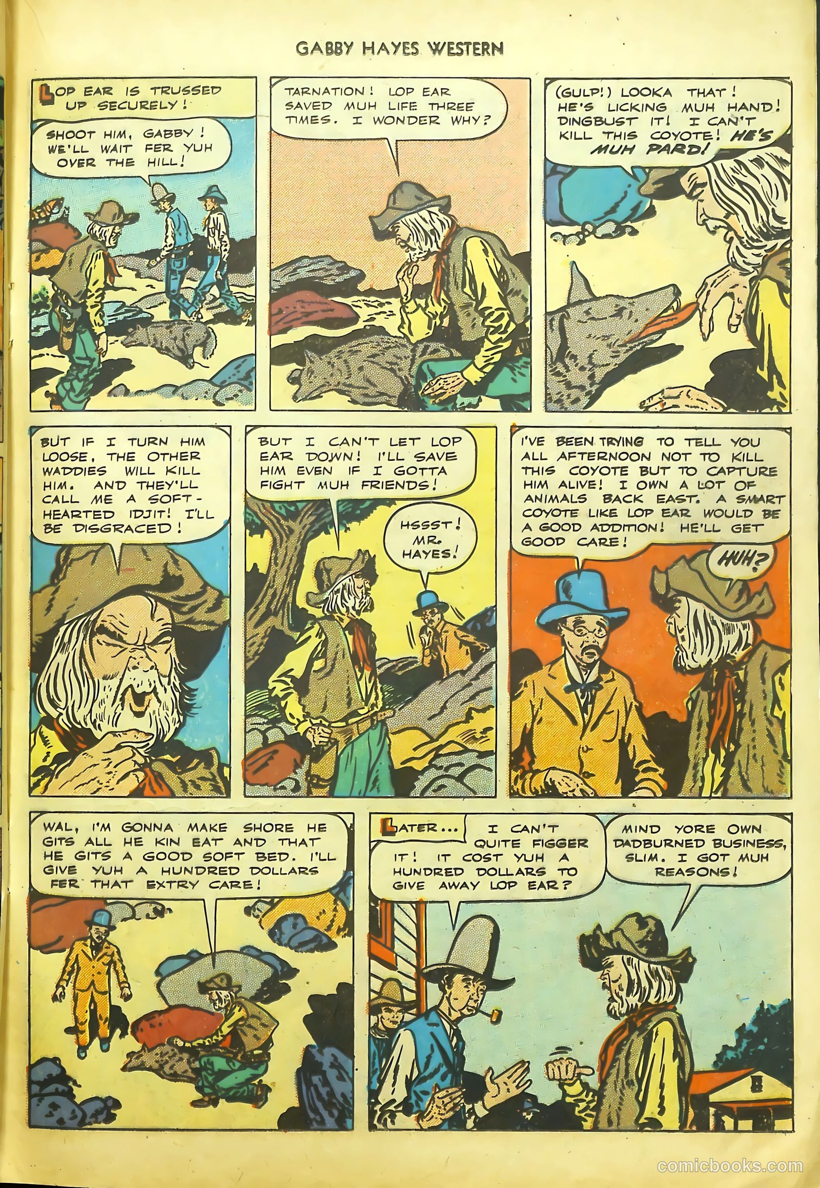 Gabby Hayes Western #9 — page 17 of 36