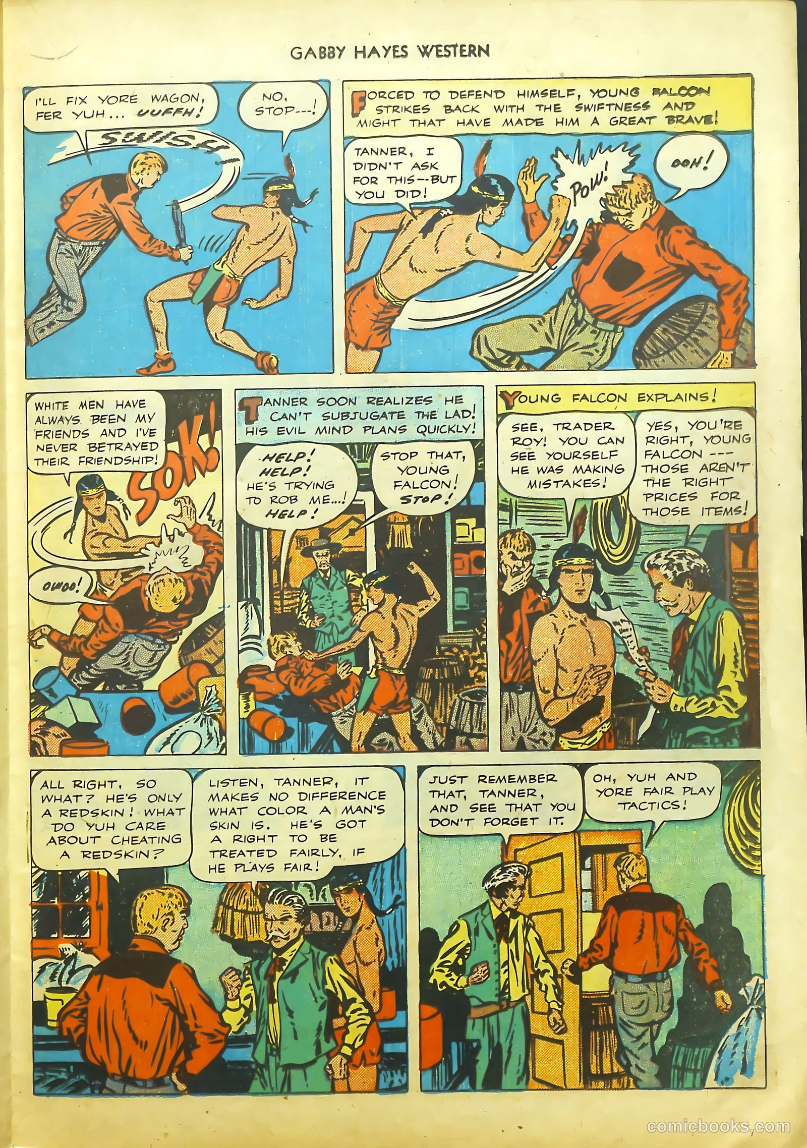 Gabby Hayes Western #9 — page 19 of 36