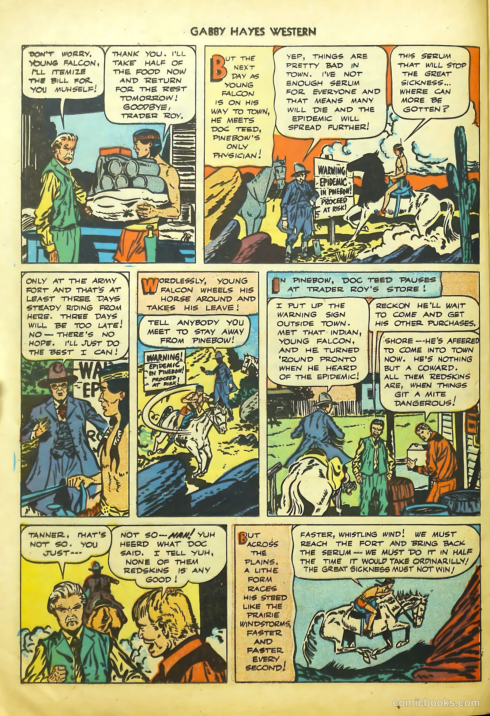 Gabby Hayes Western #9 — page 20 of 36