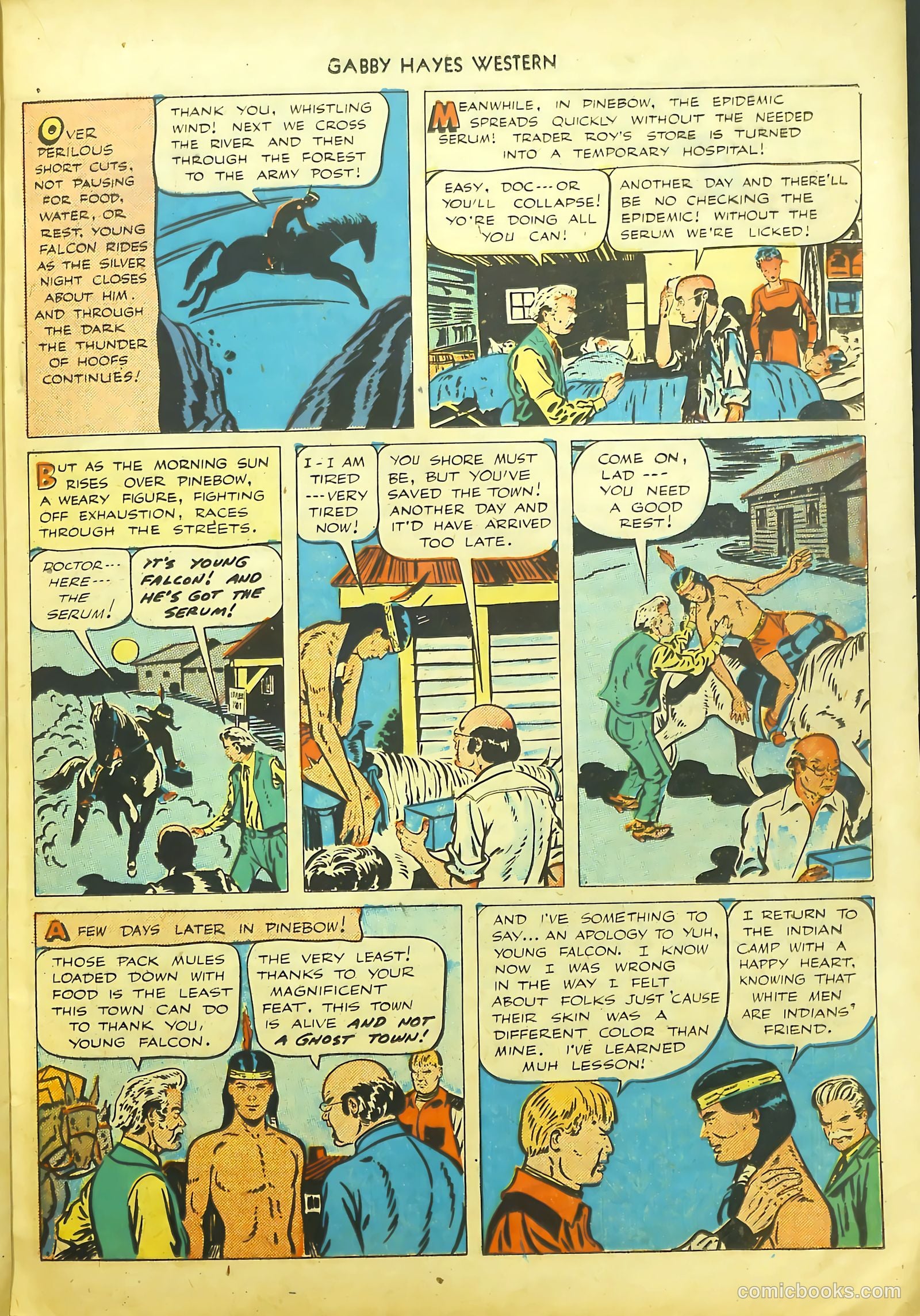 Gabby Hayes Western #9 — page 21 of 36
