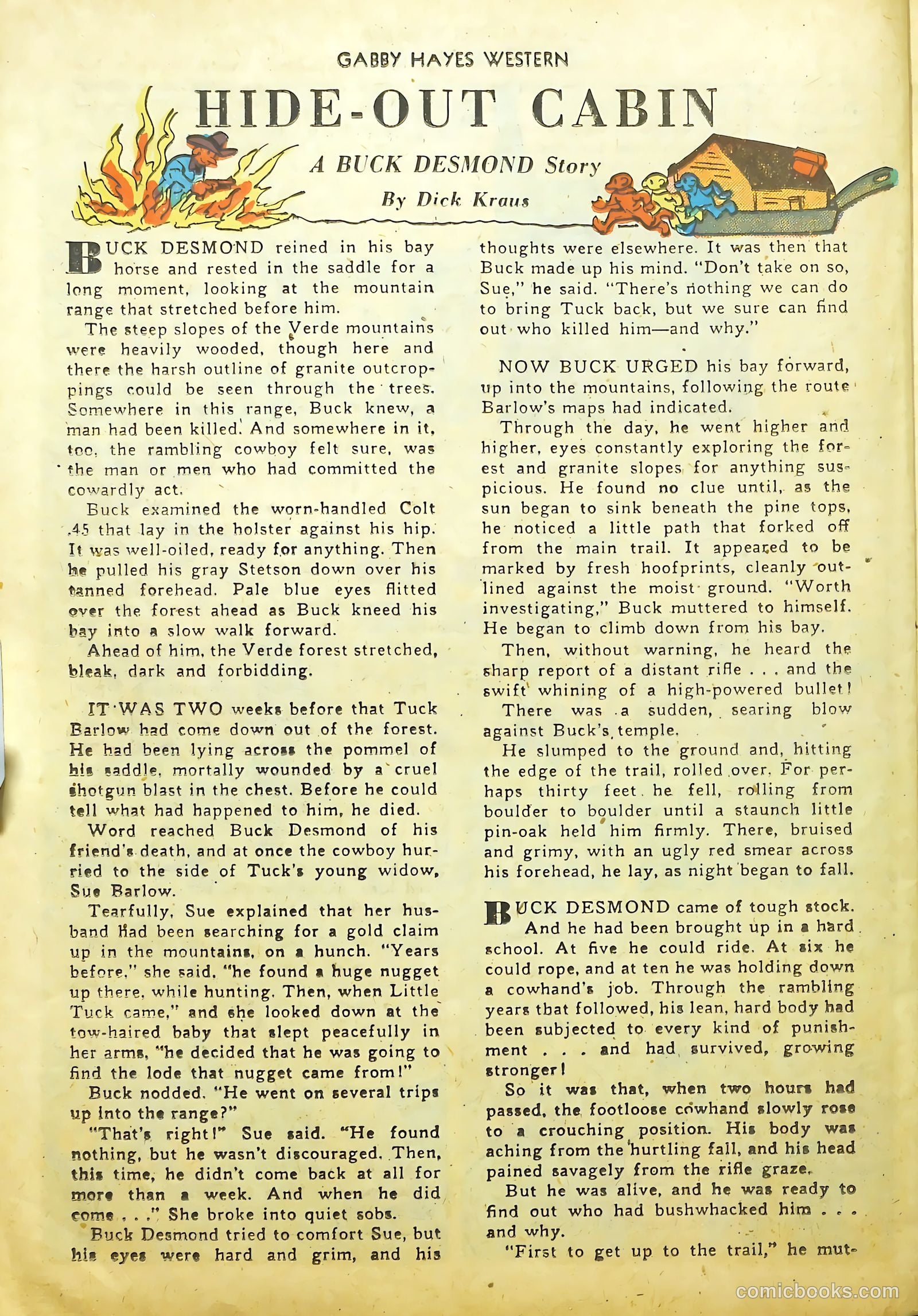Gabby Hayes Western #9 — page 22 of 36