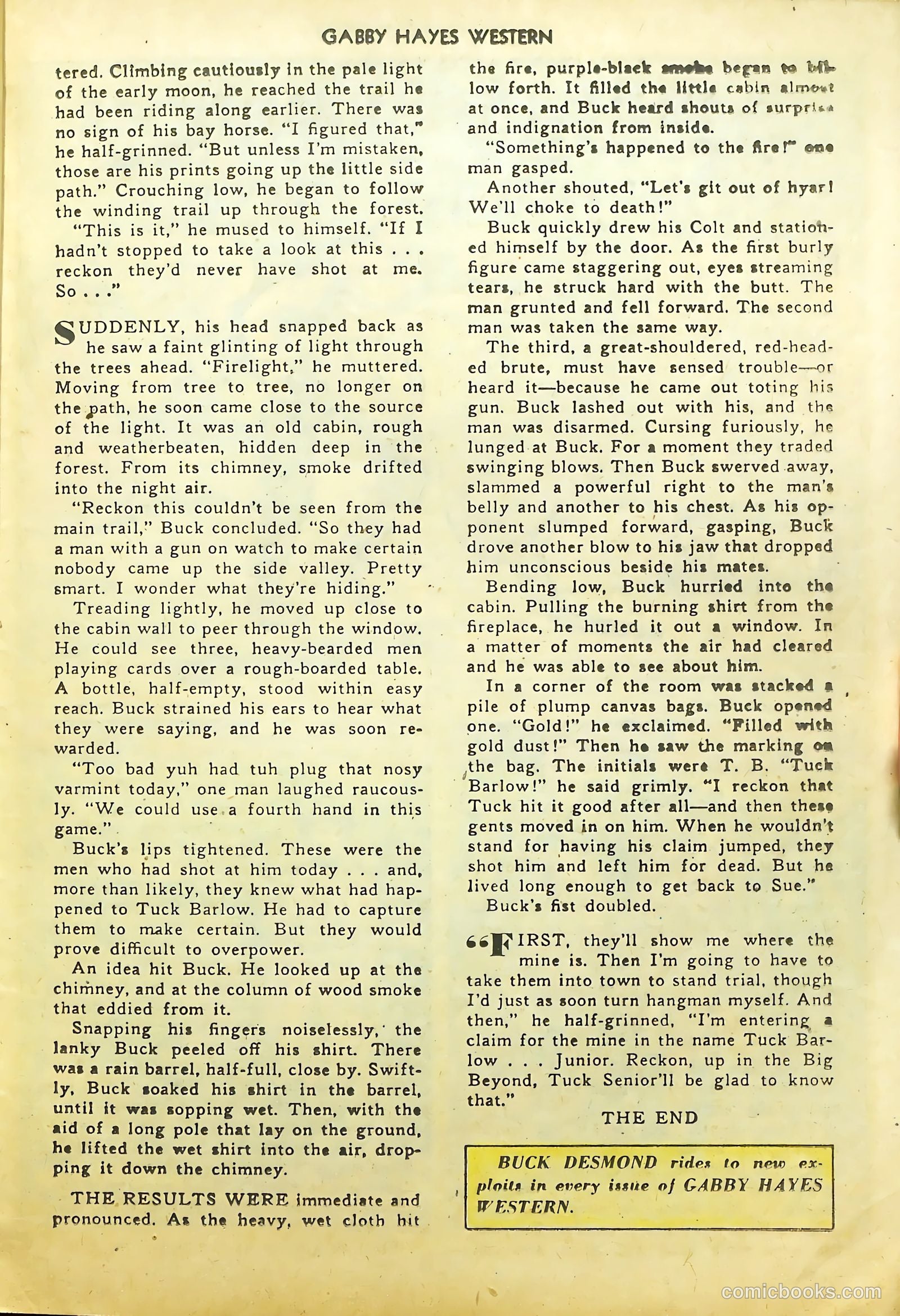 Gabby Hayes Western #9 — page 23 of 36
