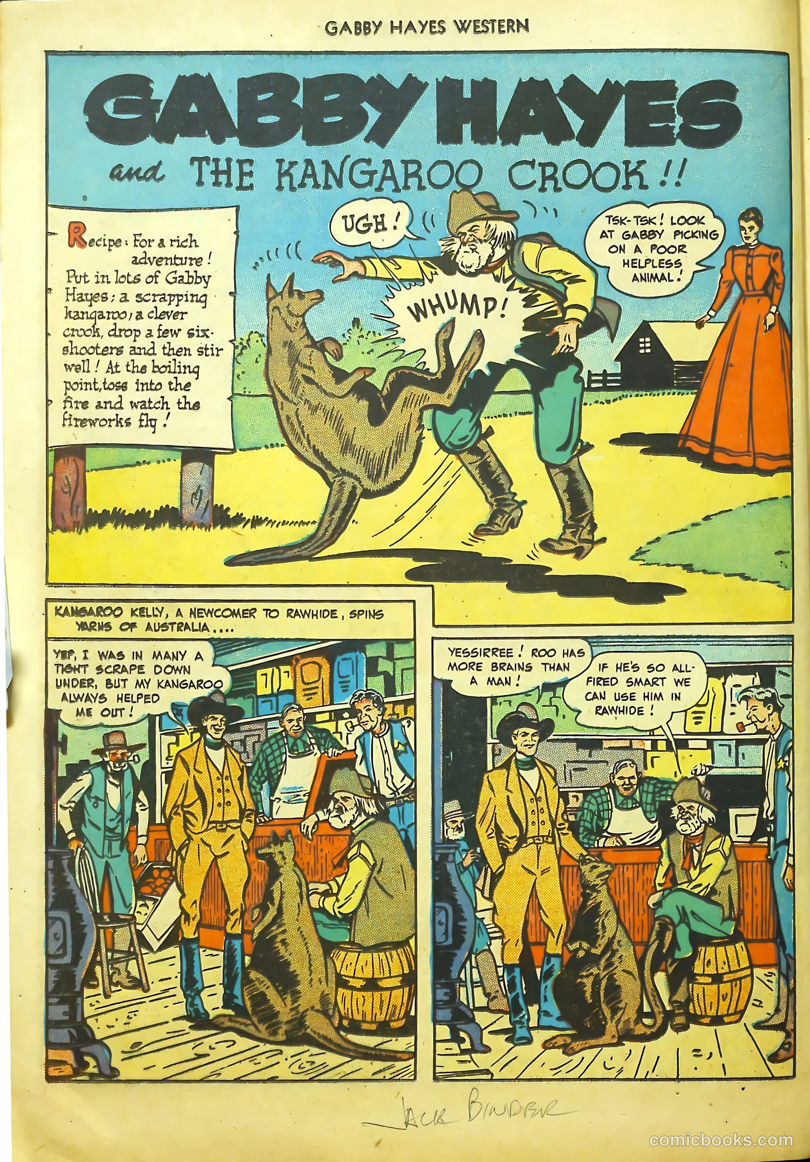 Gabby Hayes Western #9 — page 24 of 36