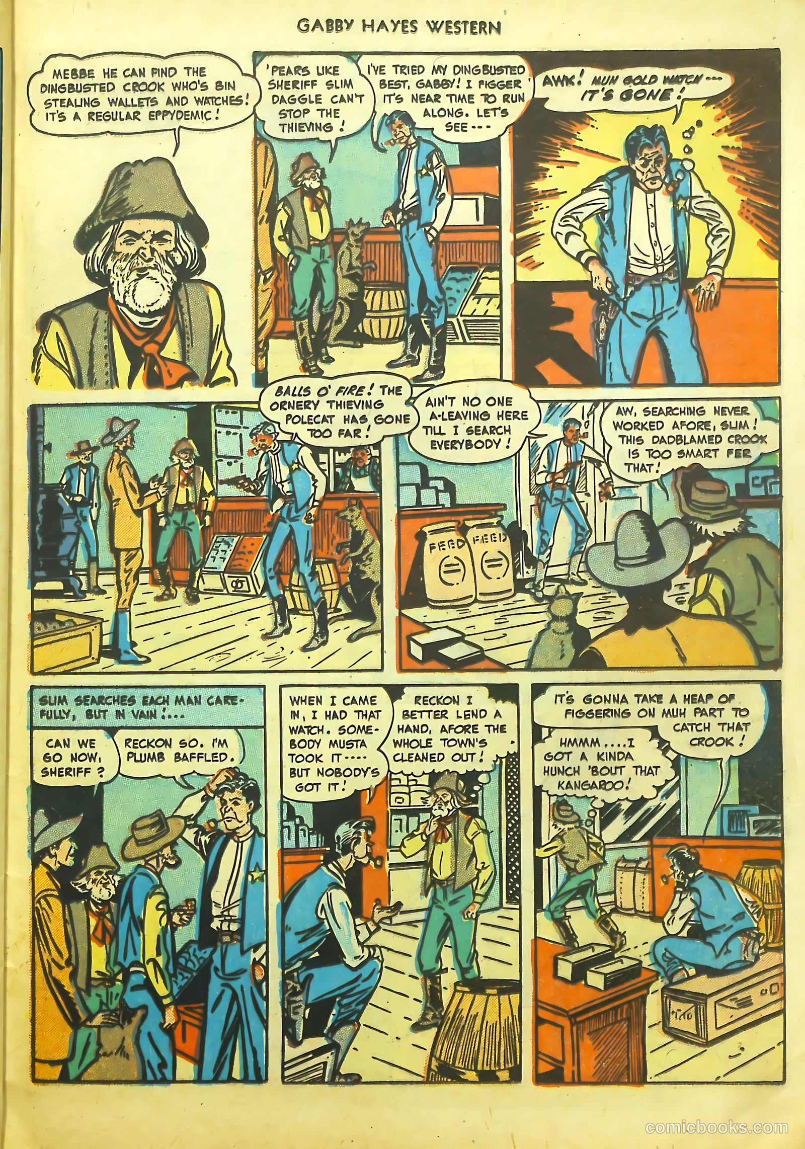 Gabby Hayes Western #9 — page 25 of 36