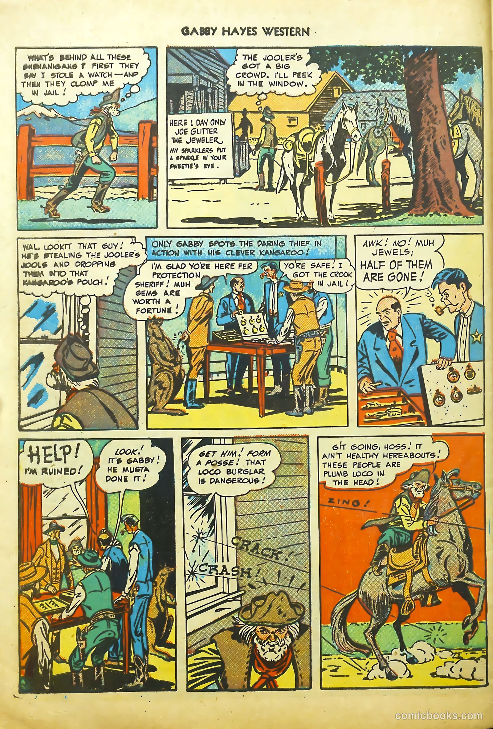 Gabby Hayes Western #9 — page 30 of 36