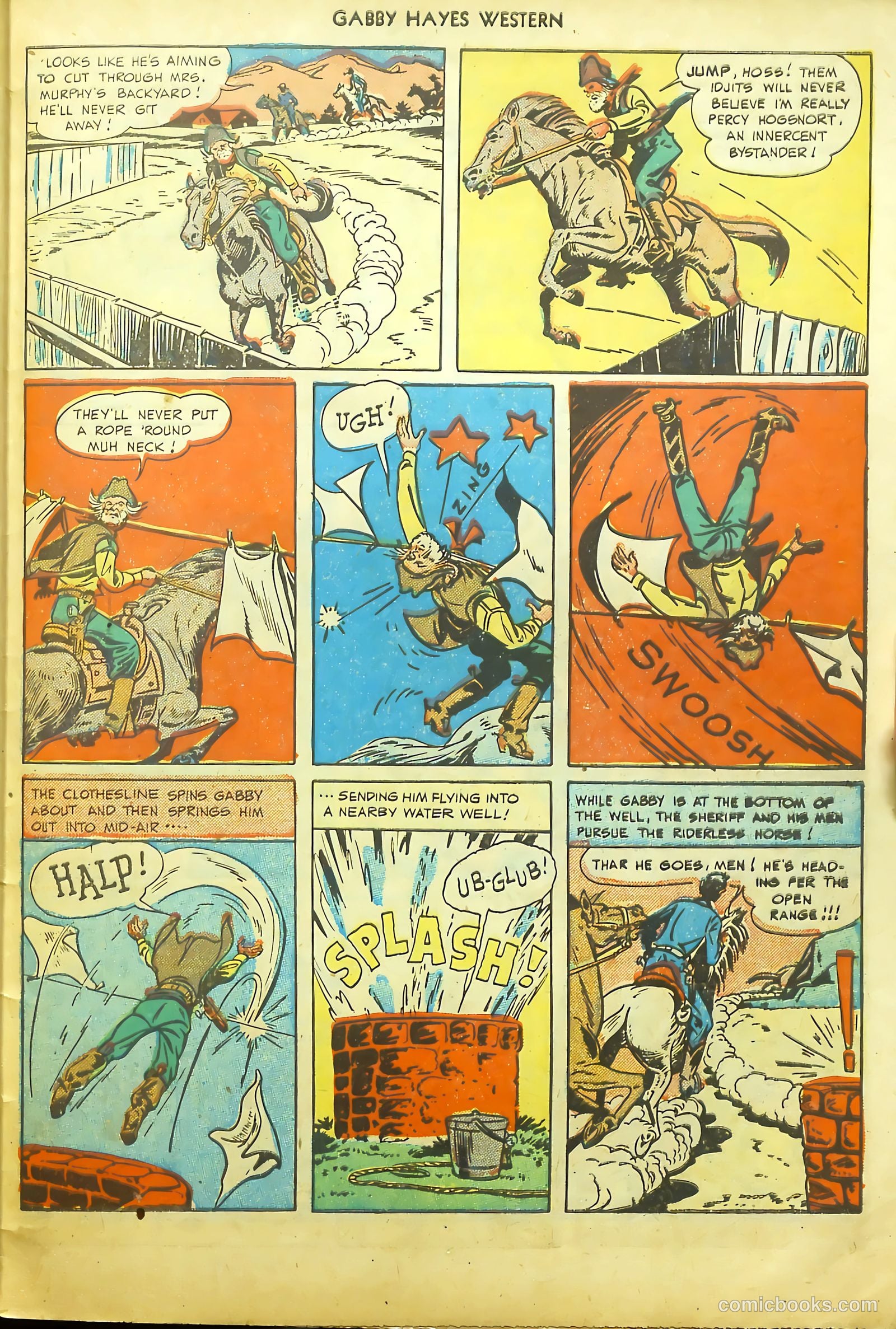 Gabby Hayes Western #9 — page 31 of 36