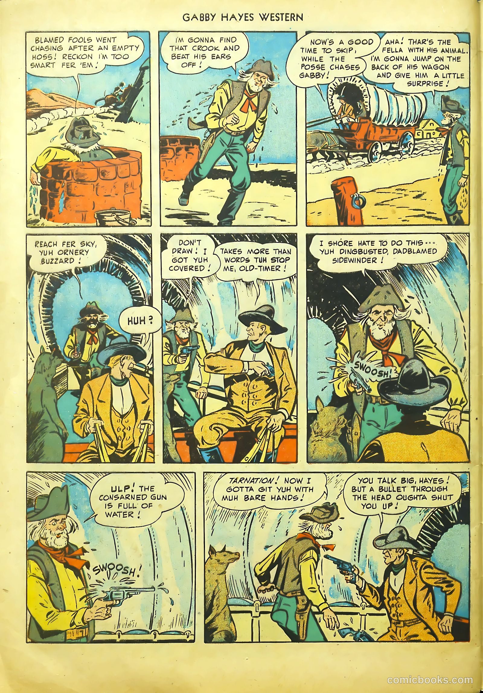 Gabby Hayes Western #9 — page 32 of 36