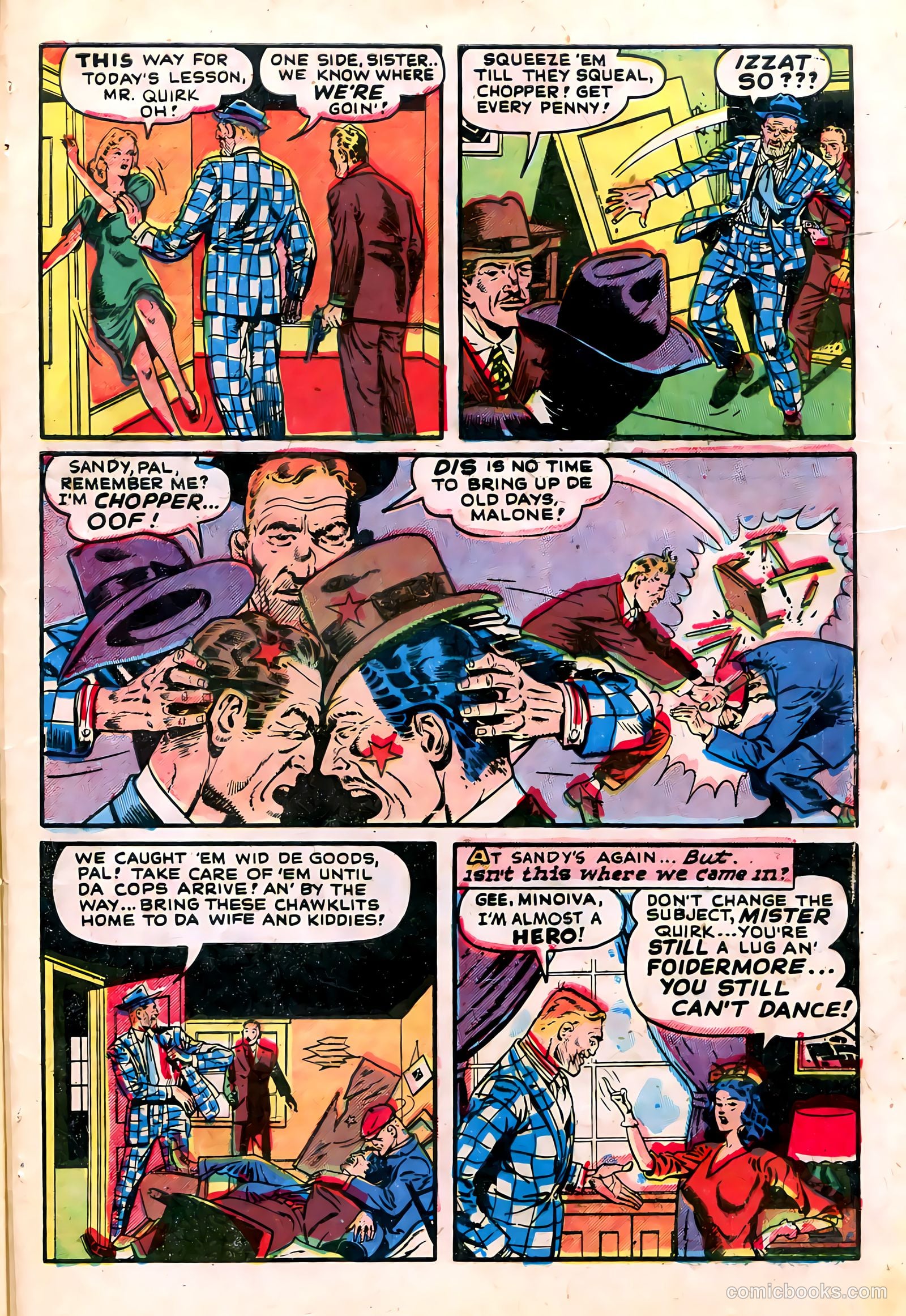 Gangsters and Gunmolls #1 — page 33 of 36