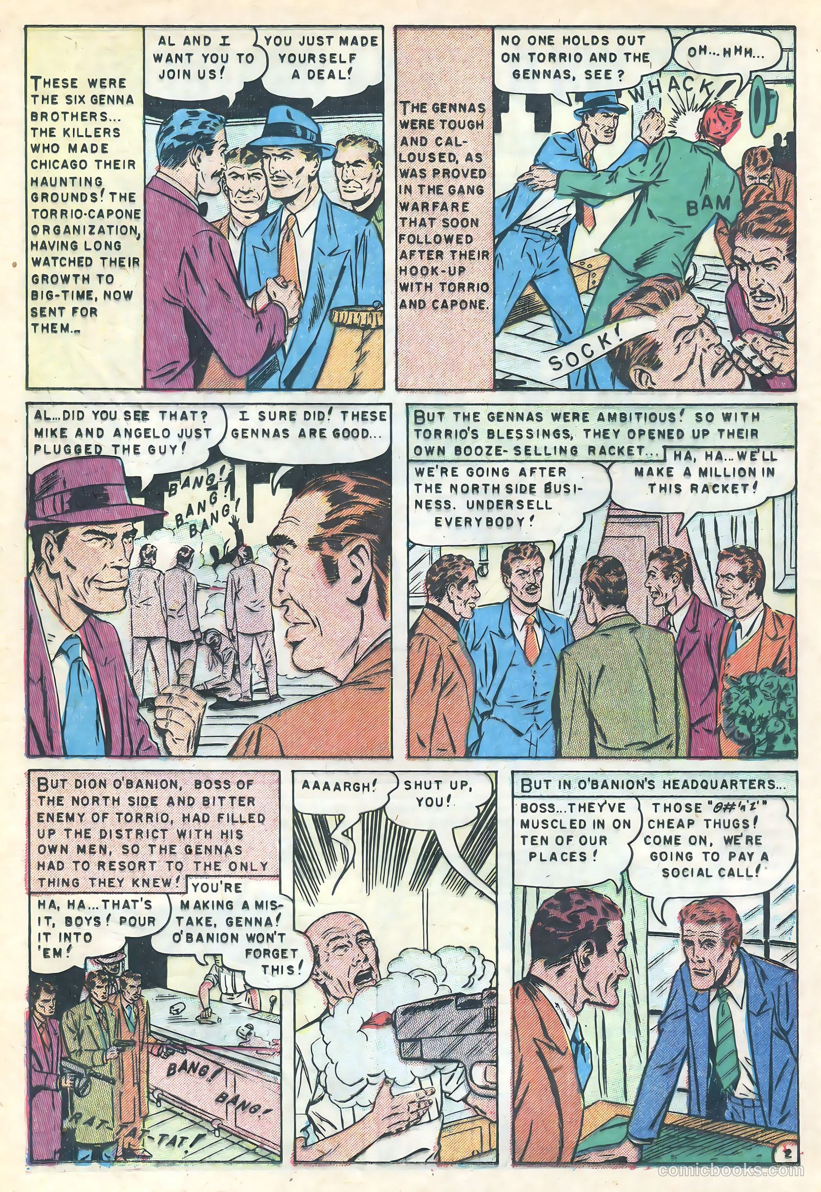Gangsters and Gunmolls #2 — page 20 of 36