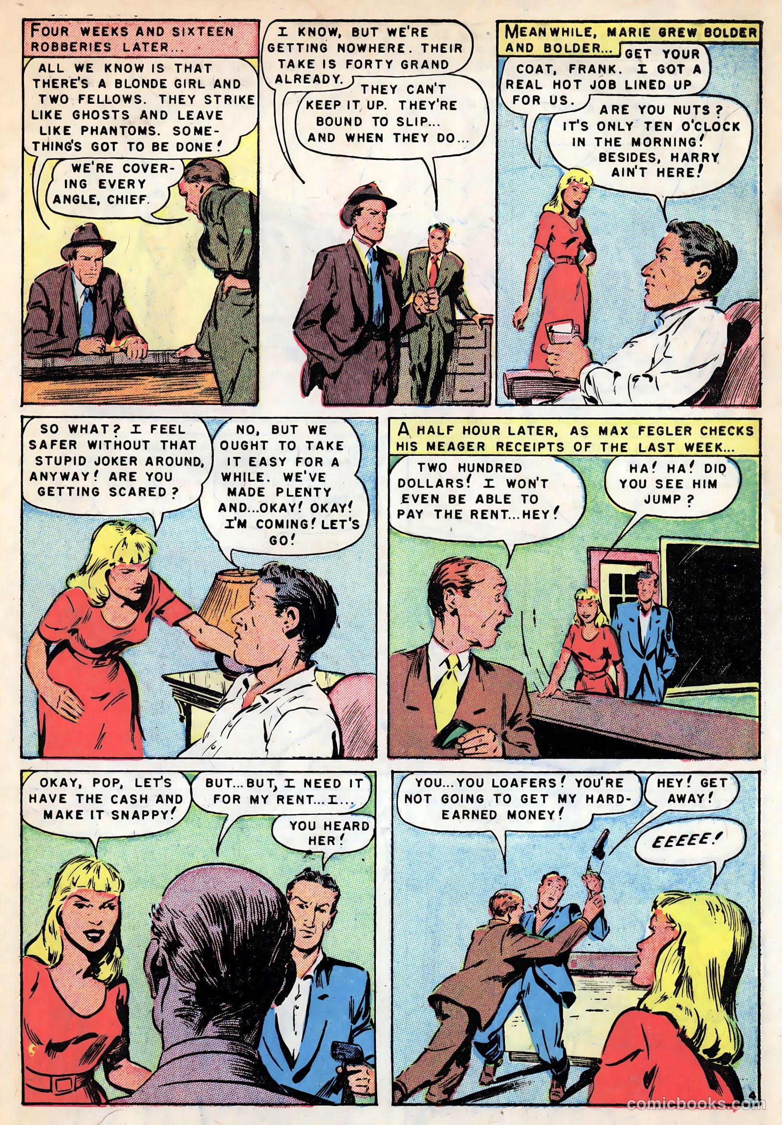 Gangsters and Gunmolls #3 — page 31 of 36