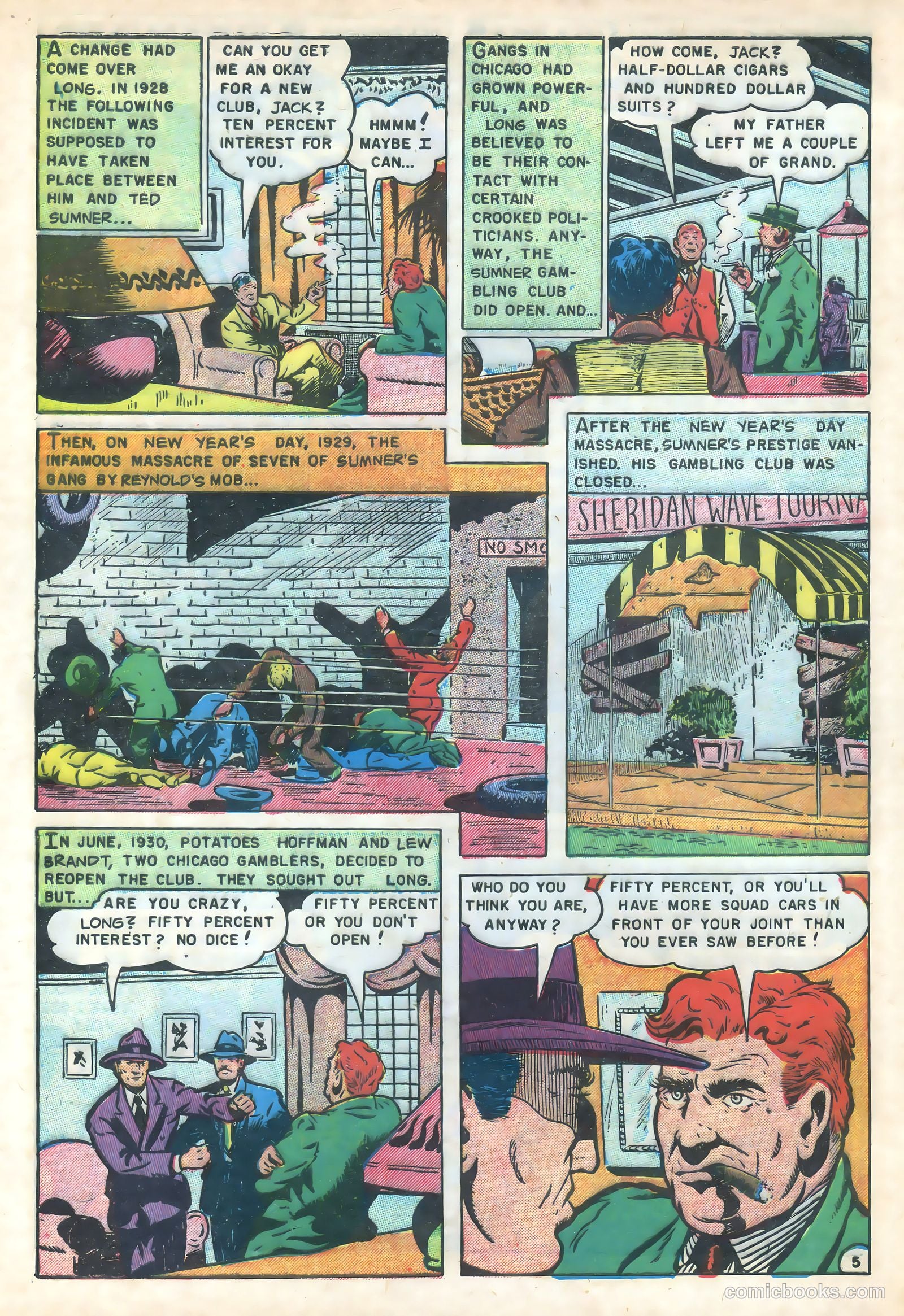 Gangsters and Gunmolls #4 — page 32 of 37