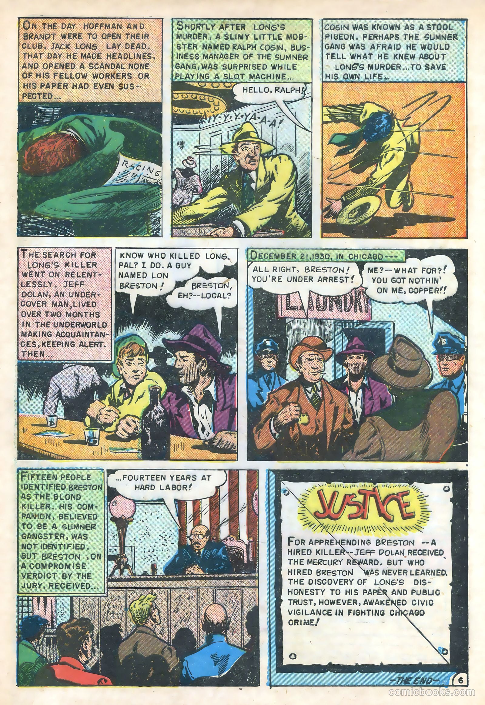 Gangsters and Gunmolls #4 — page 33 of 37