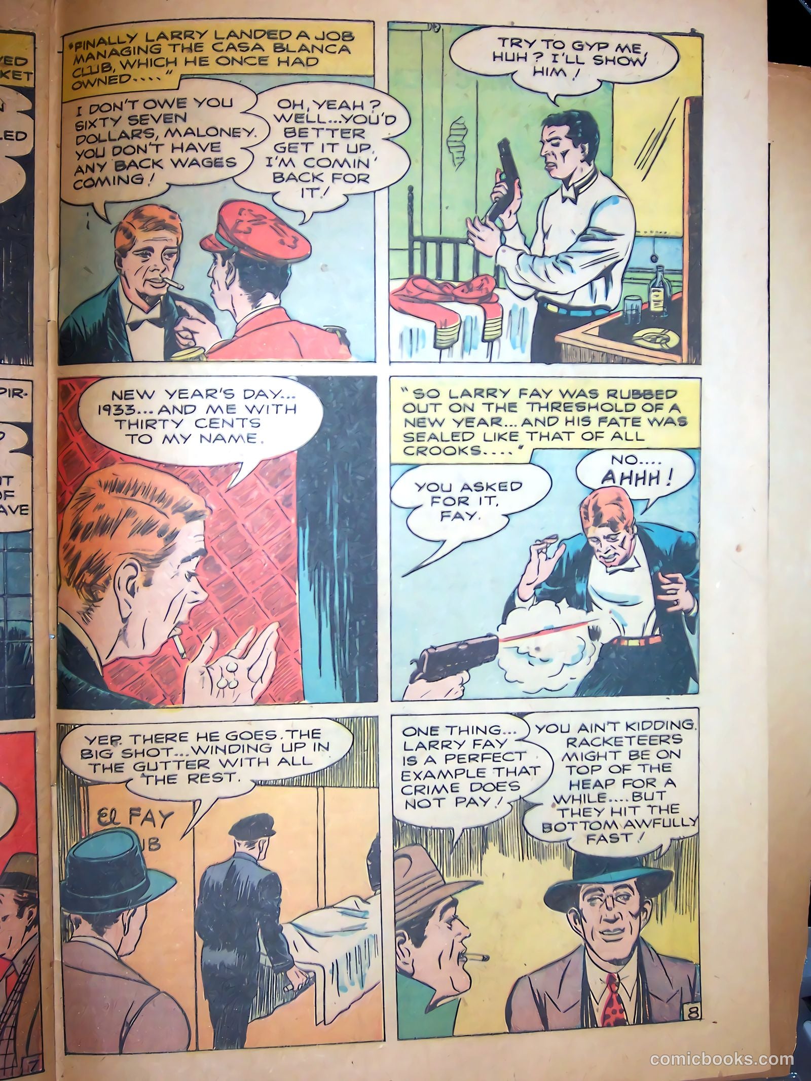 Gangsters Can't Win #1 — page 49 of 53