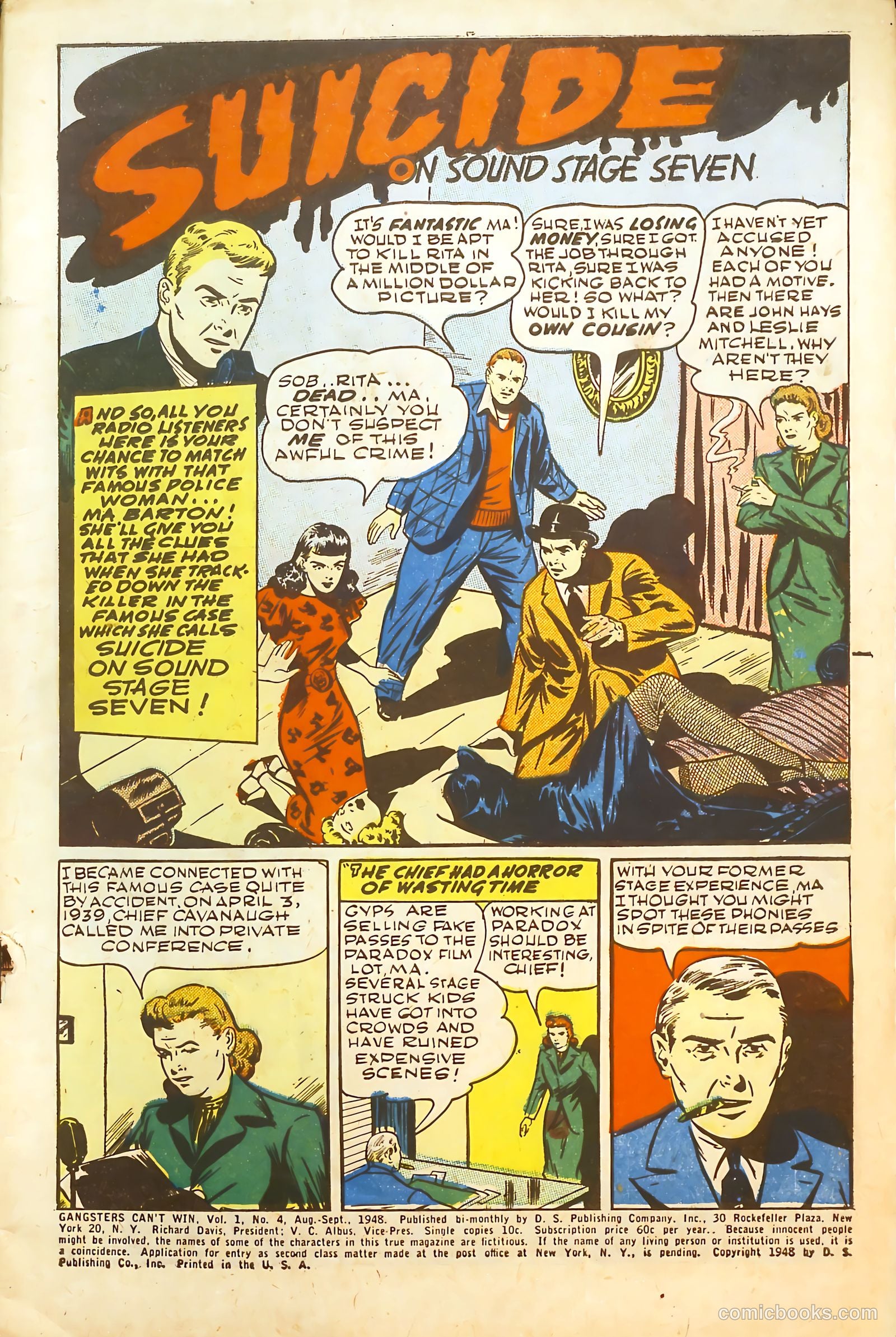 Gangsters Can't Win #4 — page 3 of 52