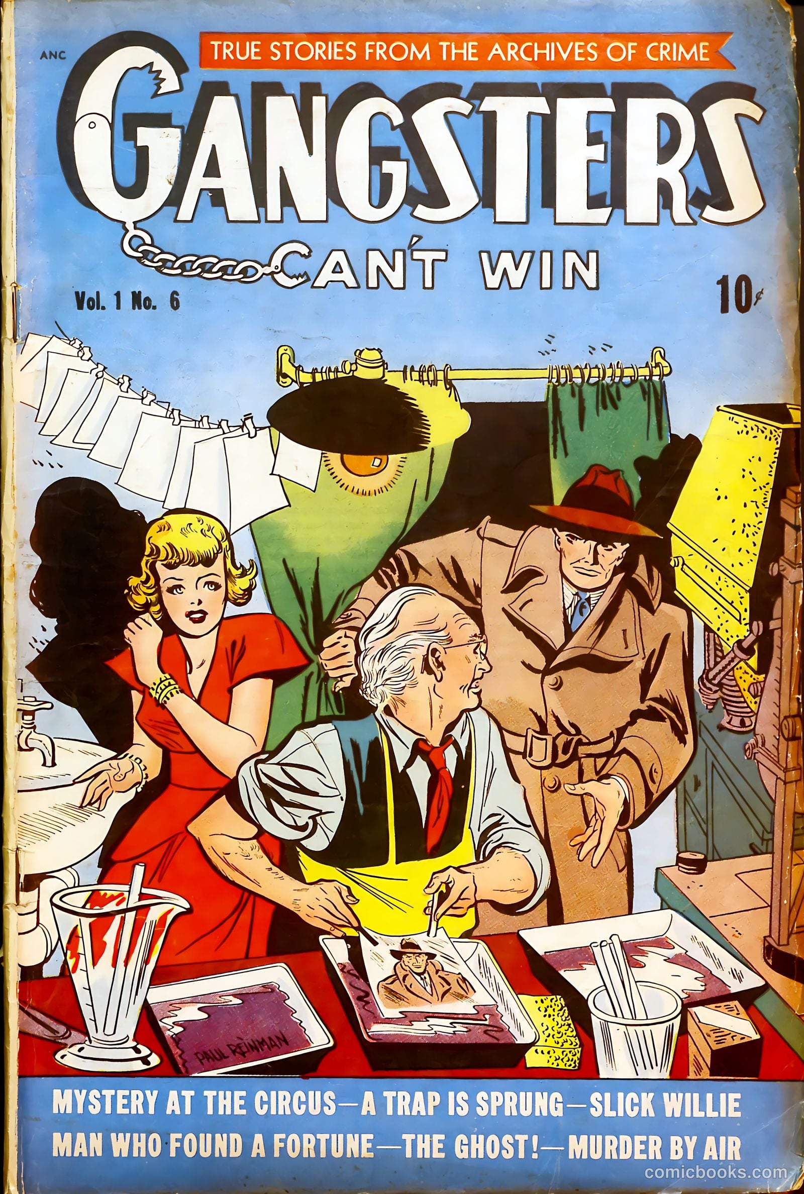 Gangsters Can't Win #6 — page 1 of 51