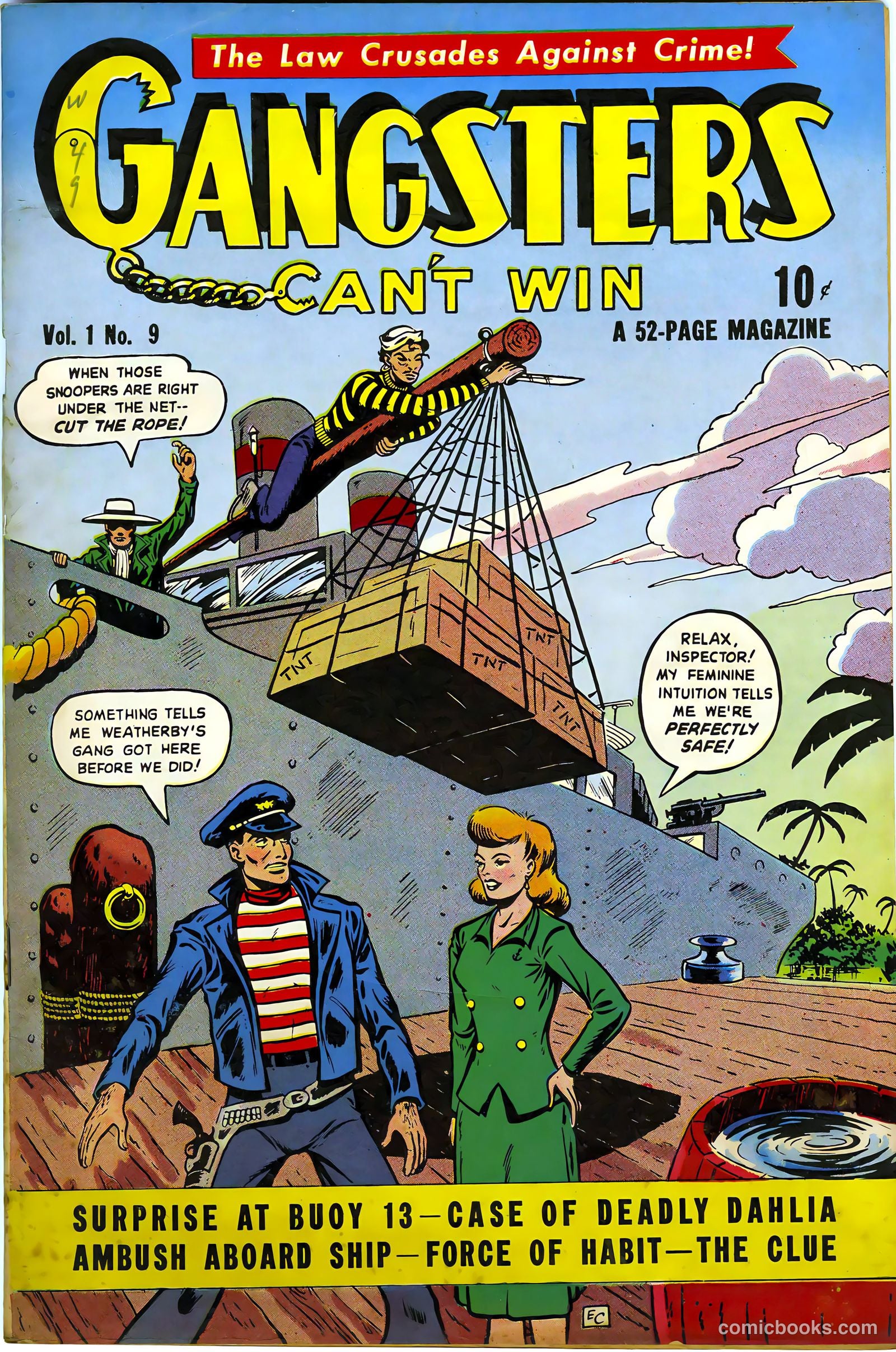 Gangsters Can't Win #9 — page 1 of 52