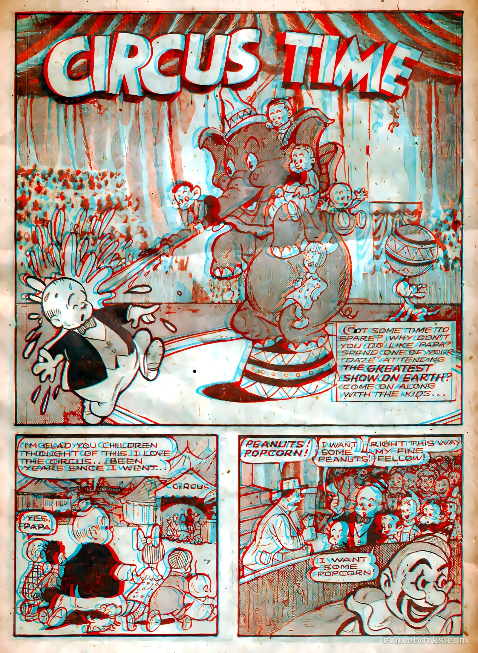 3-D Circus #1 — page 3 of 36