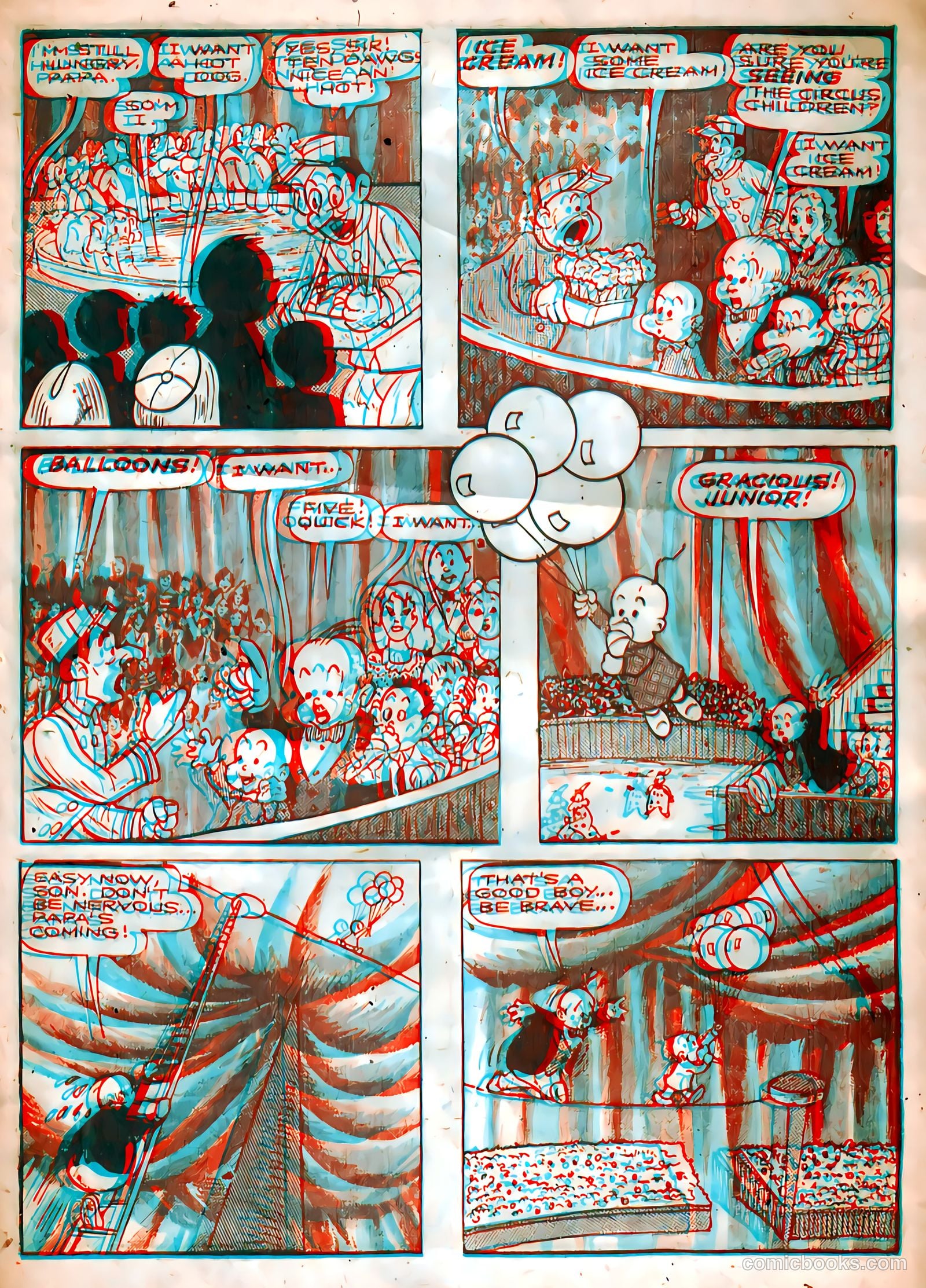 3-D Circus #1 — page 4 of 36