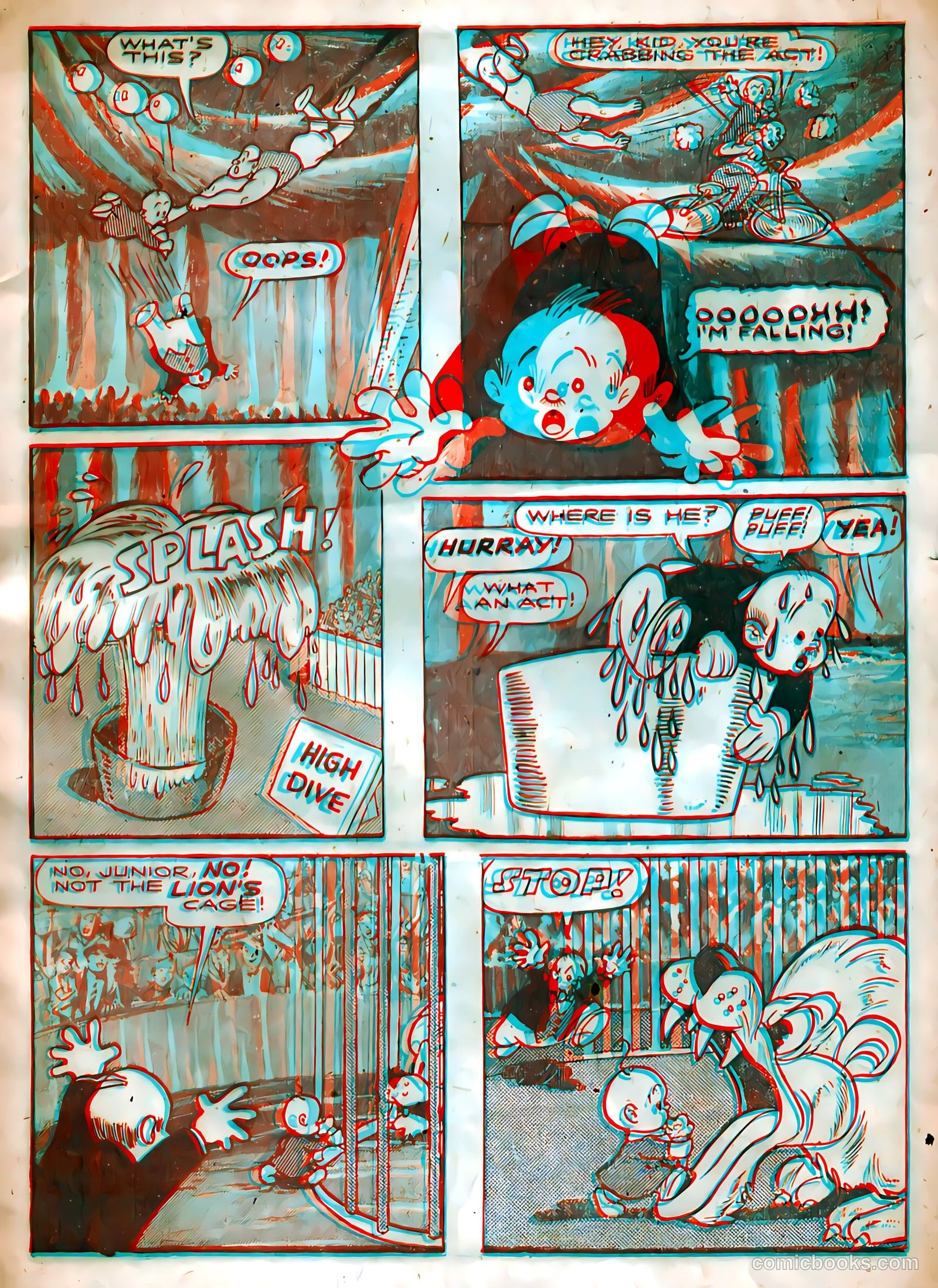 3-D Circus #1 — page 5 of 36