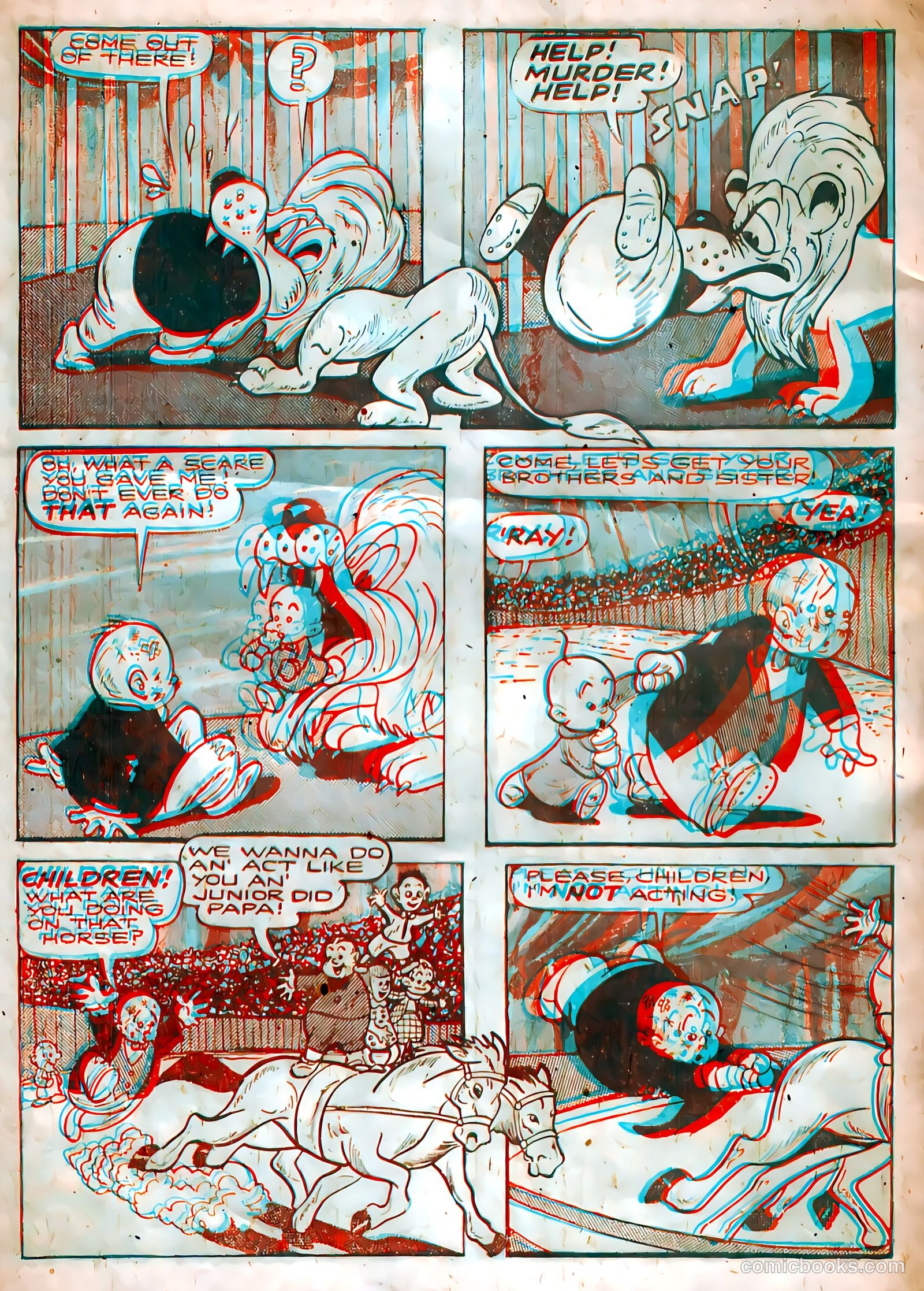 3-D Circus #1 — page 6 of 36