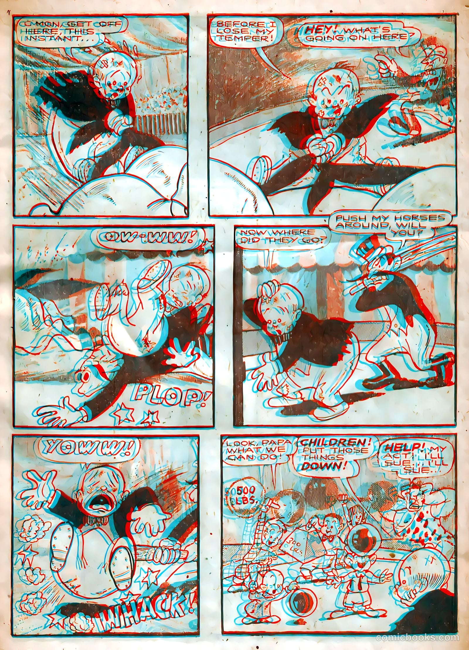 3-D Circus #1 — page 7 of 36