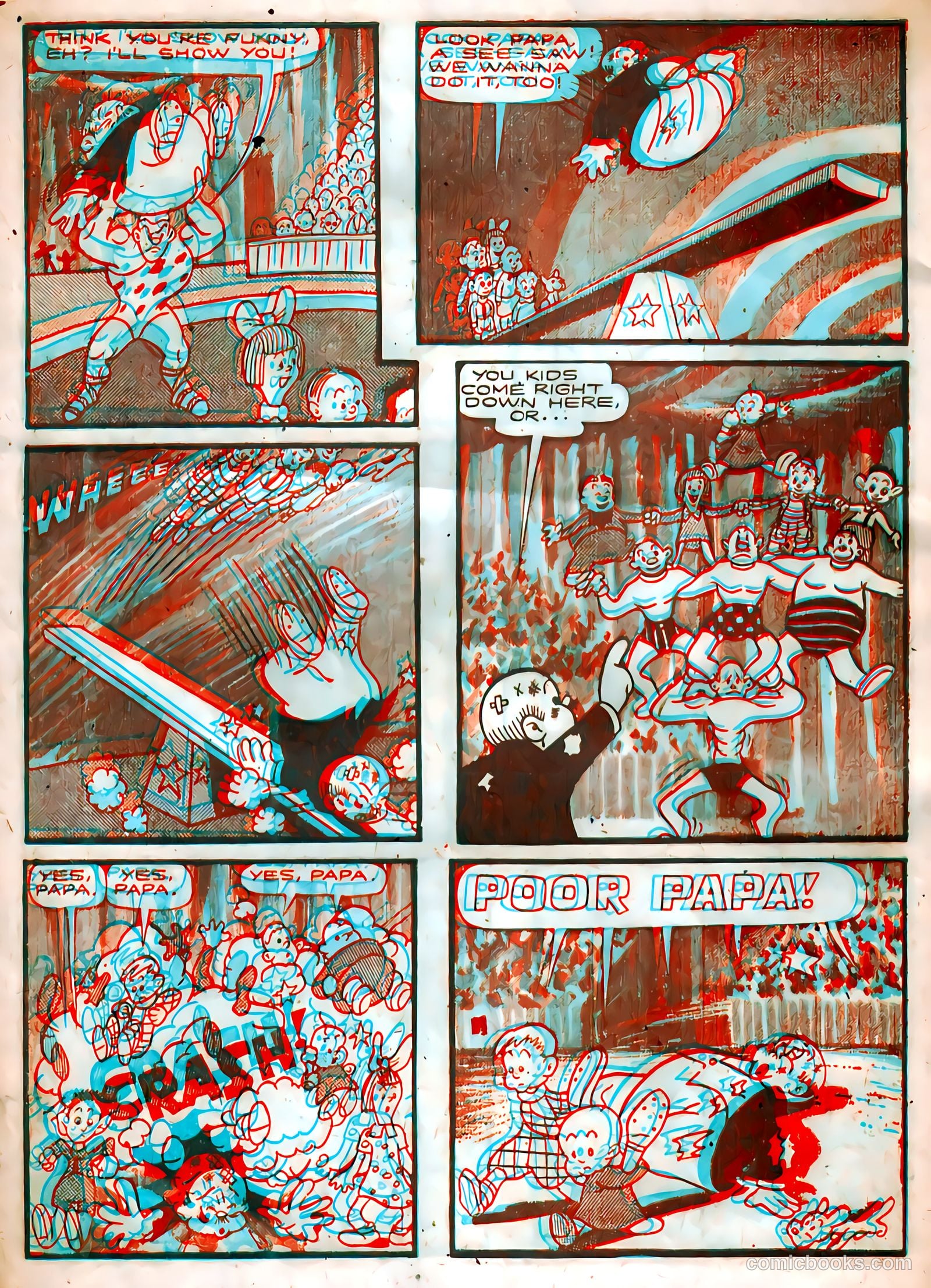 3-D Circus #1 — page 8 of 36