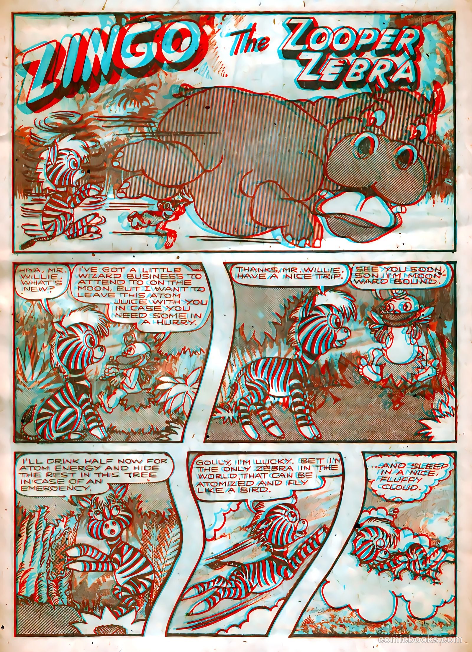 3-D Circus #1 — page 9 of 36