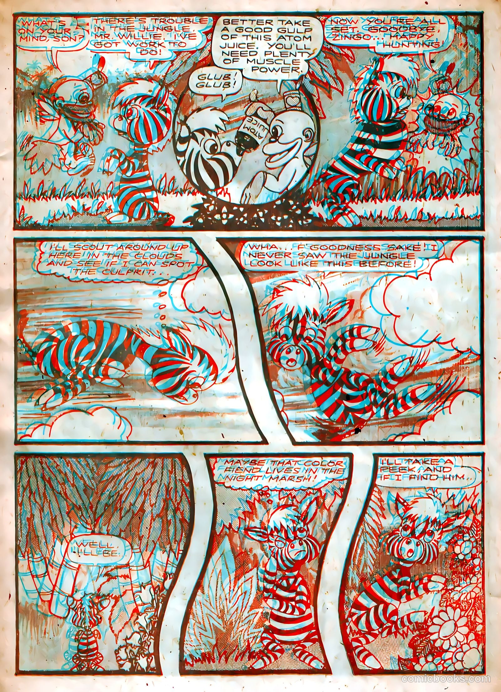 3-D Circus #1 — page 11 of 36