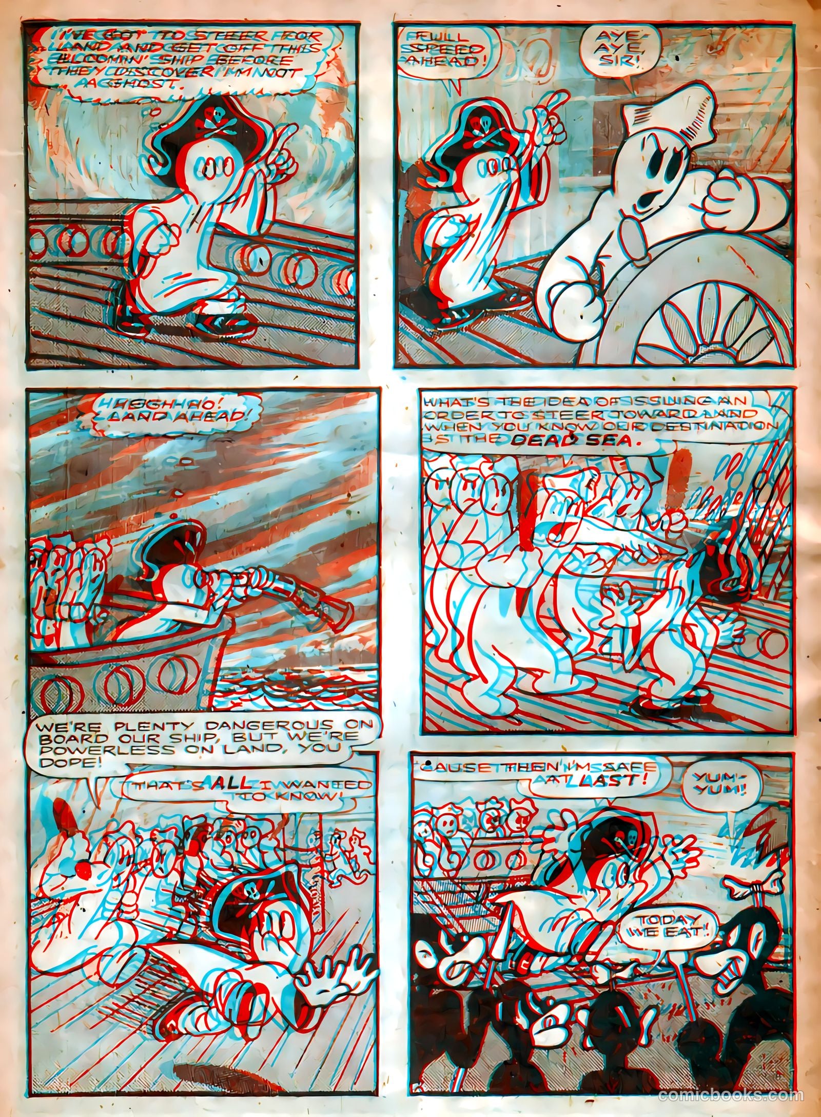 3-D Circus #1 — page 34 of 36