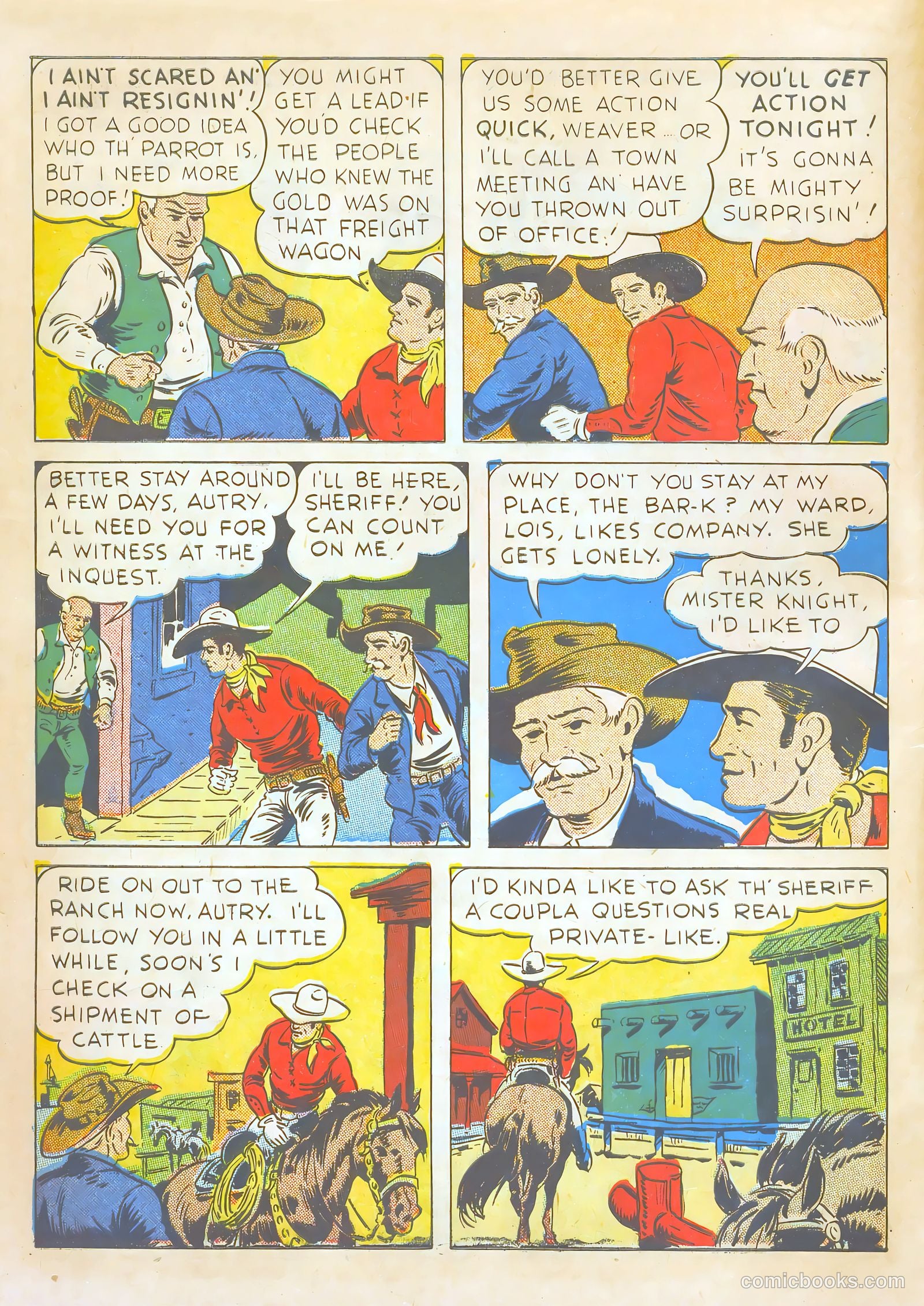Gene Autry #10 — page 10 of 68