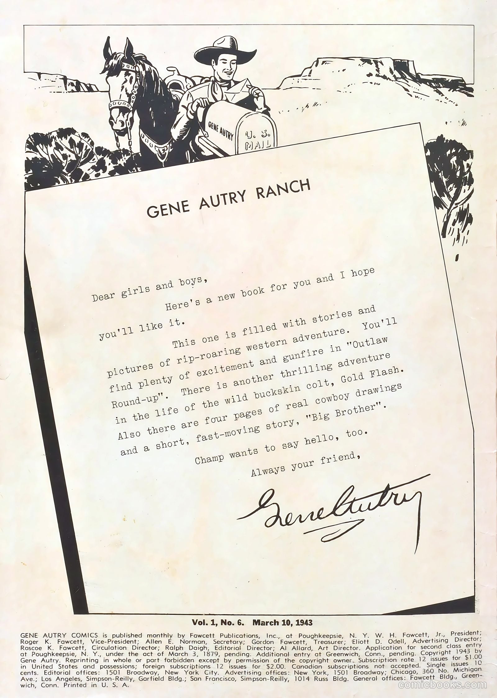 Gene Autry #6 — page 2 of 68