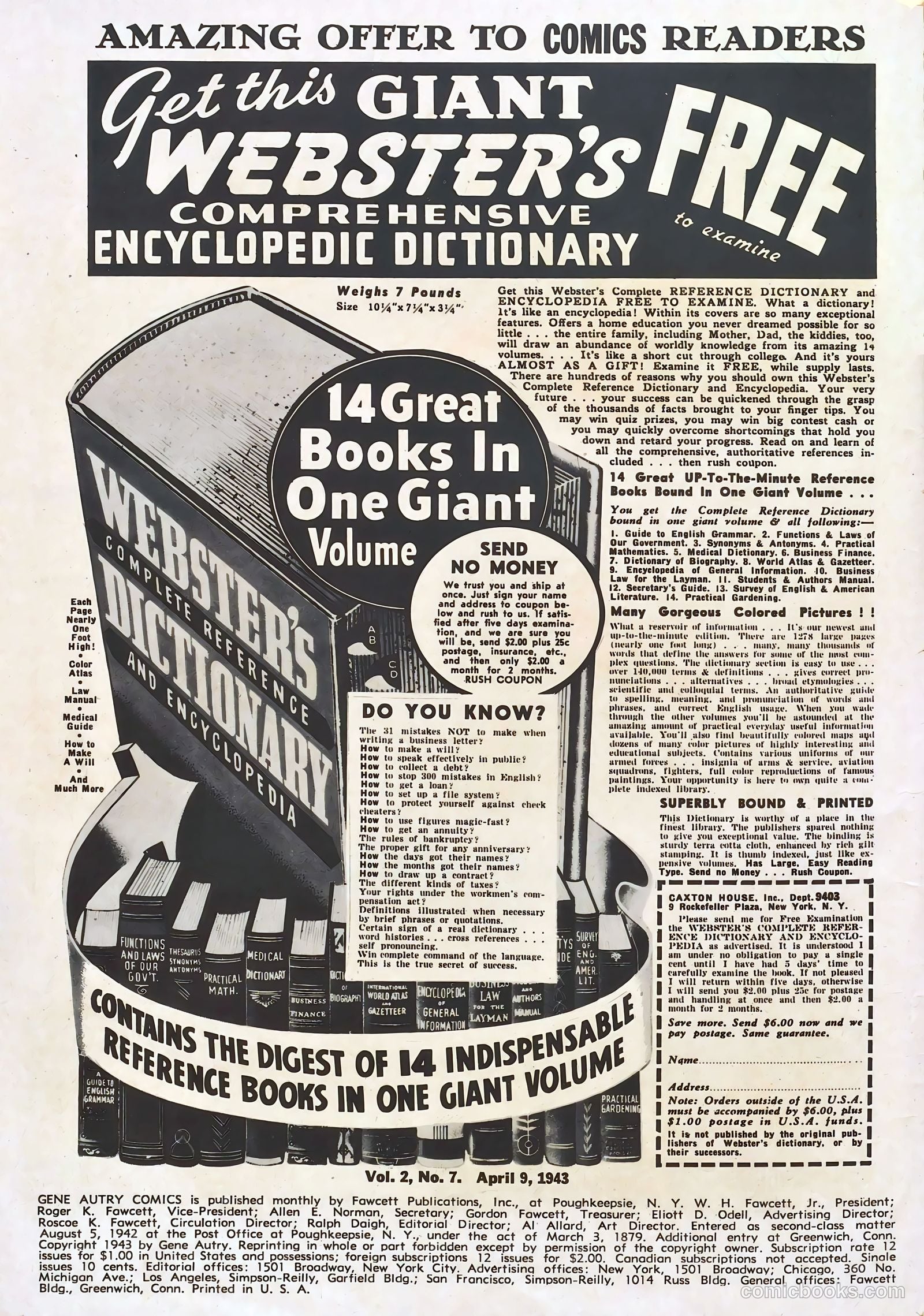 Gene Autry #7 — page 2 of 68