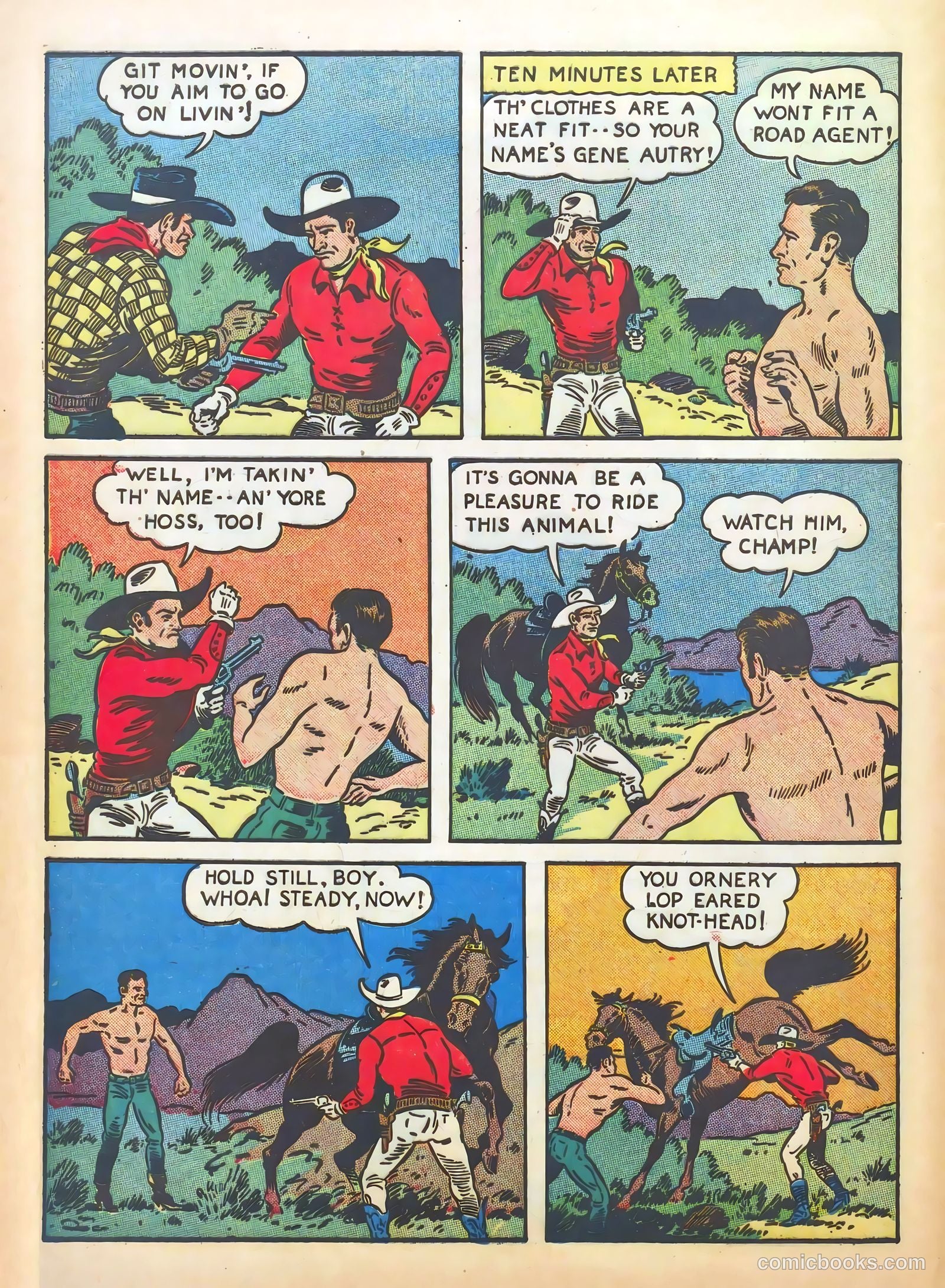 Gene Autry #8 — page 6 of 68