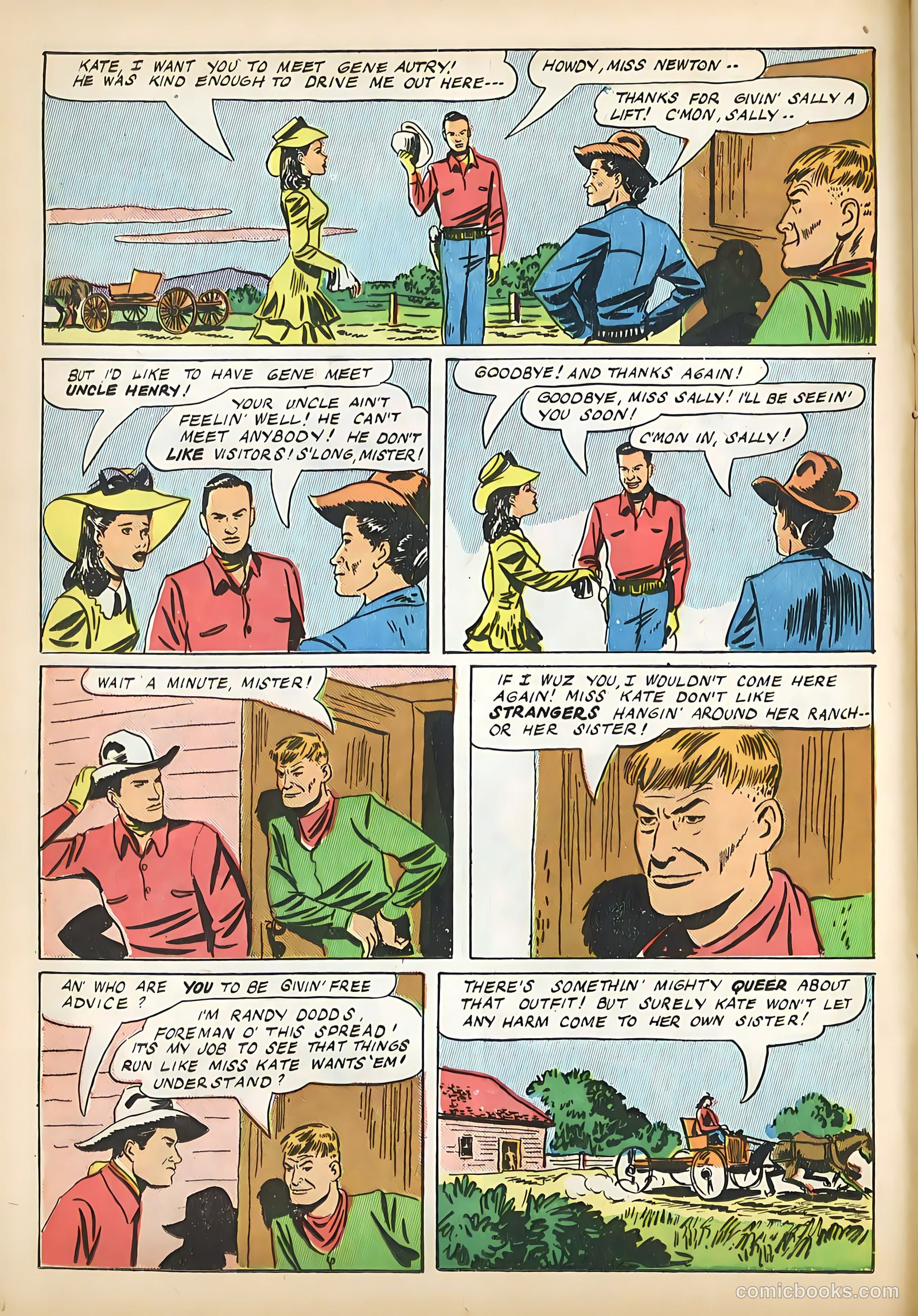 Gene Autry Comics #1 — page 16 of 52