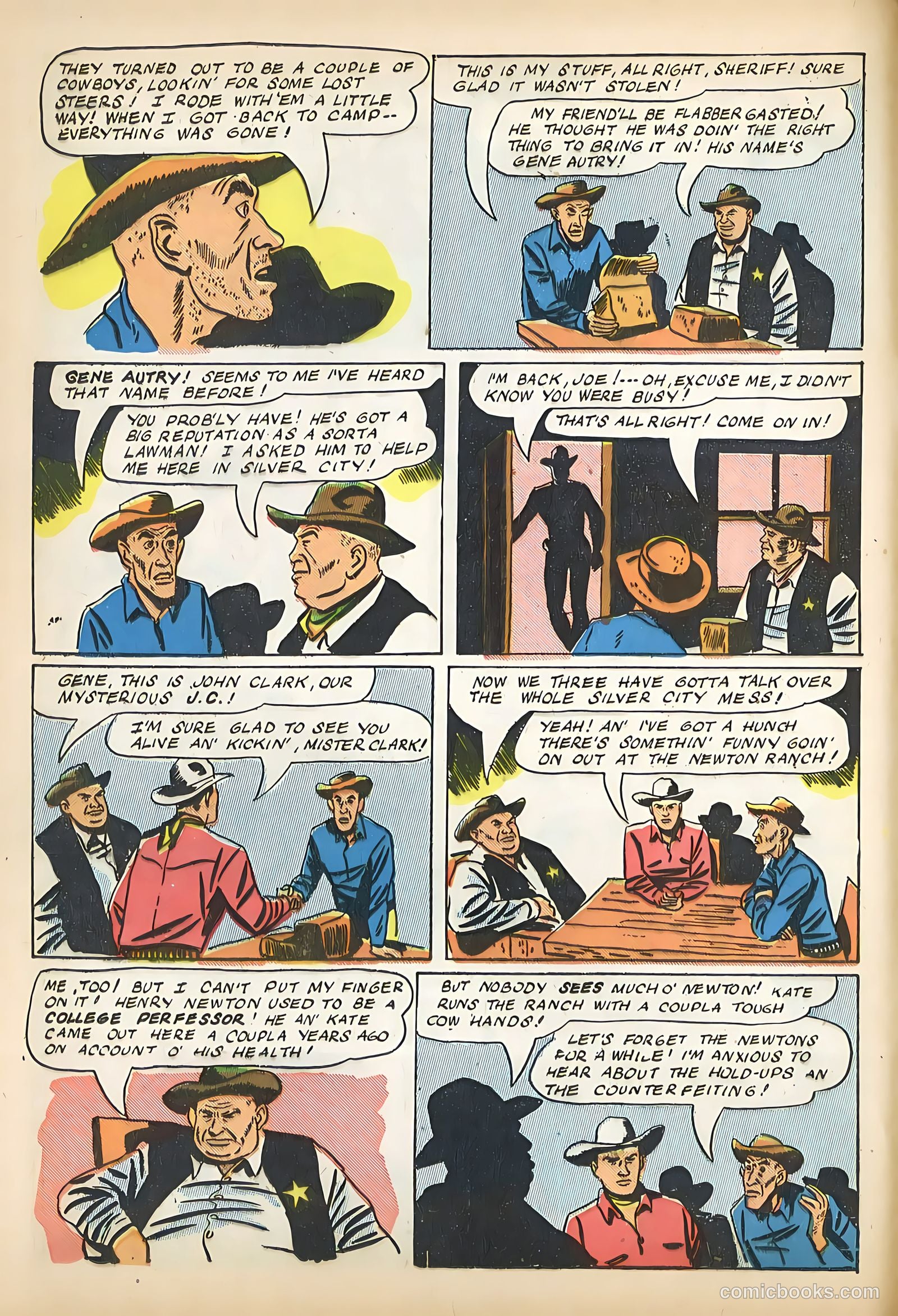 Gene Autry Comics #1 — page 18 of 52