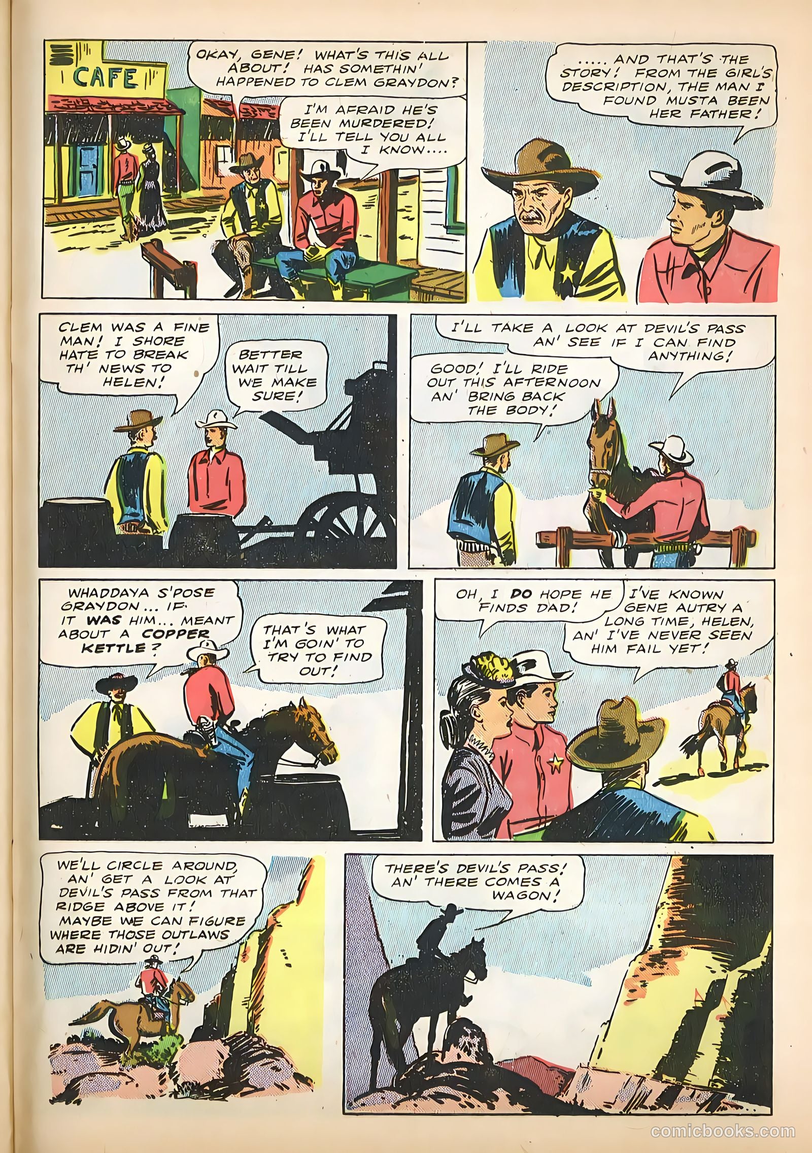 Gene Autry Comics #1 — page 37 of 52