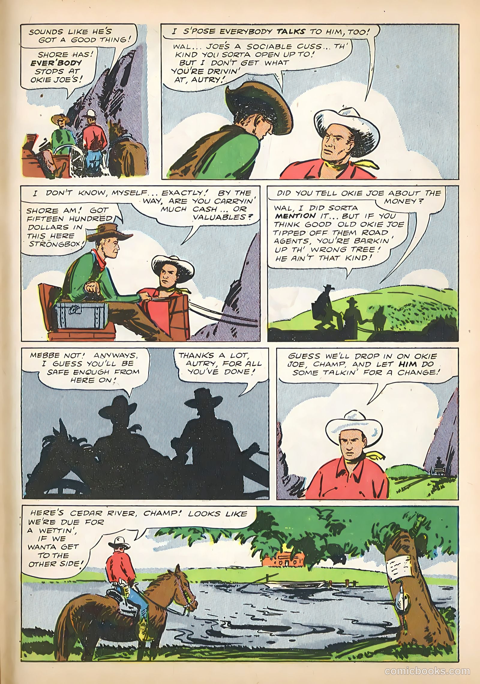 Gene Autry Comics #1 — page 41 of 52