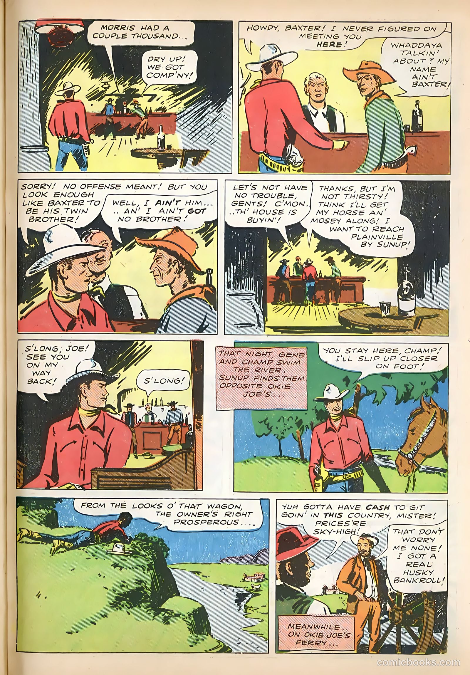 Gene Autry Comics #1 — page 45 of 52