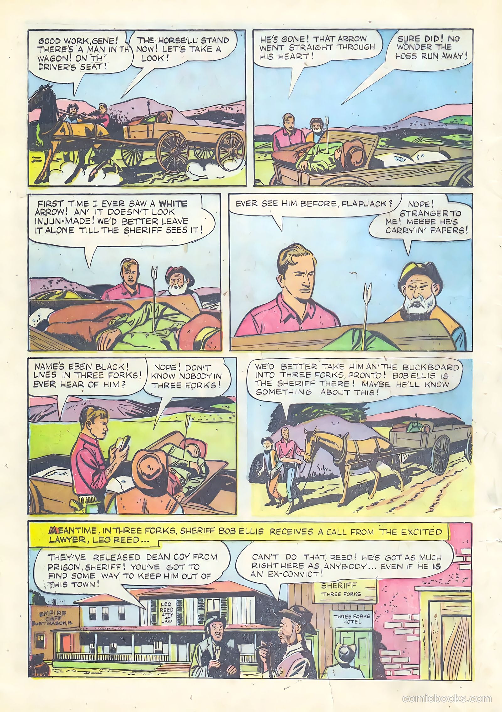 Gene Autry Comics #10 — page 4 of 36