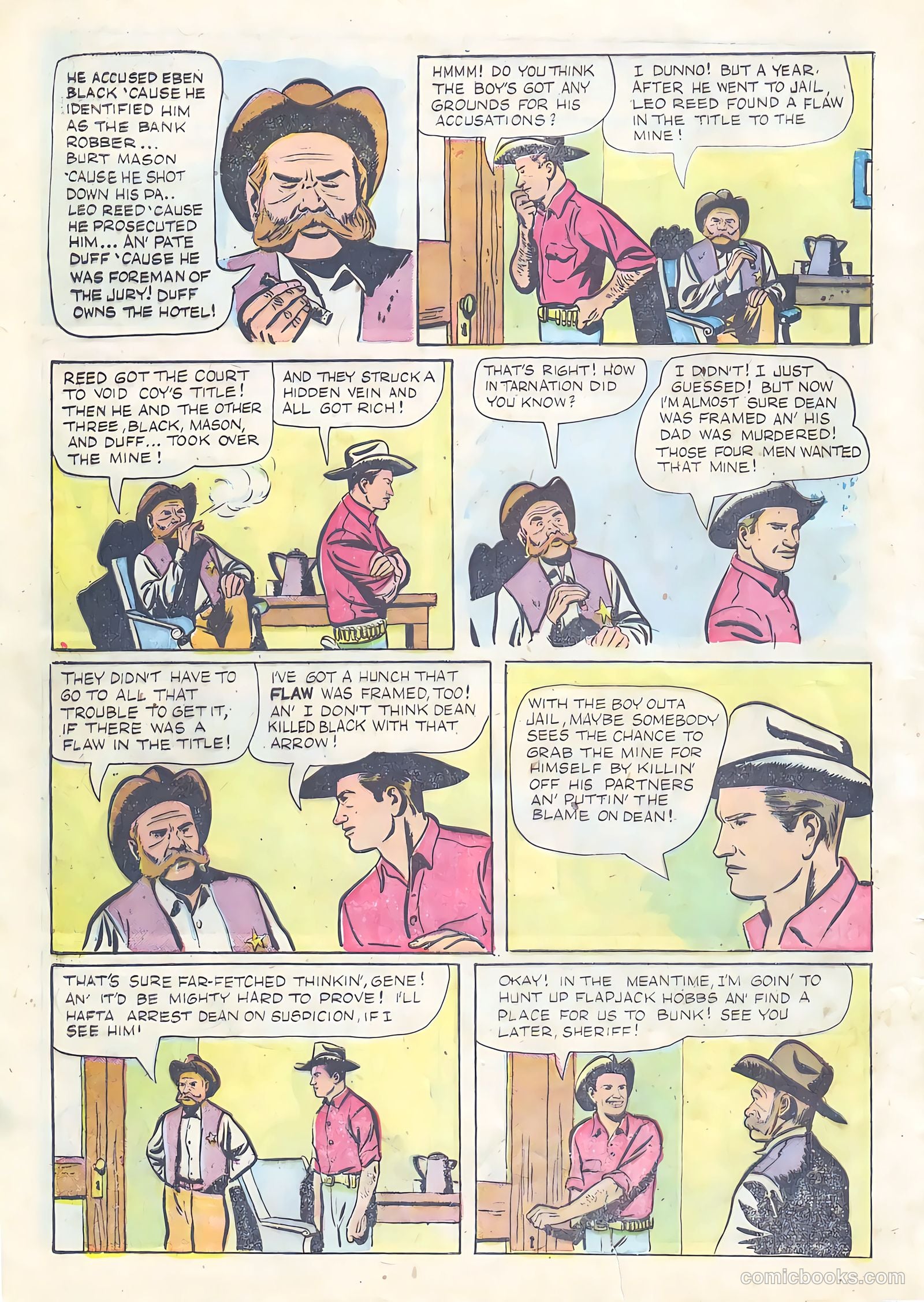 Gene Autry Comics #10 — page 8 of 36