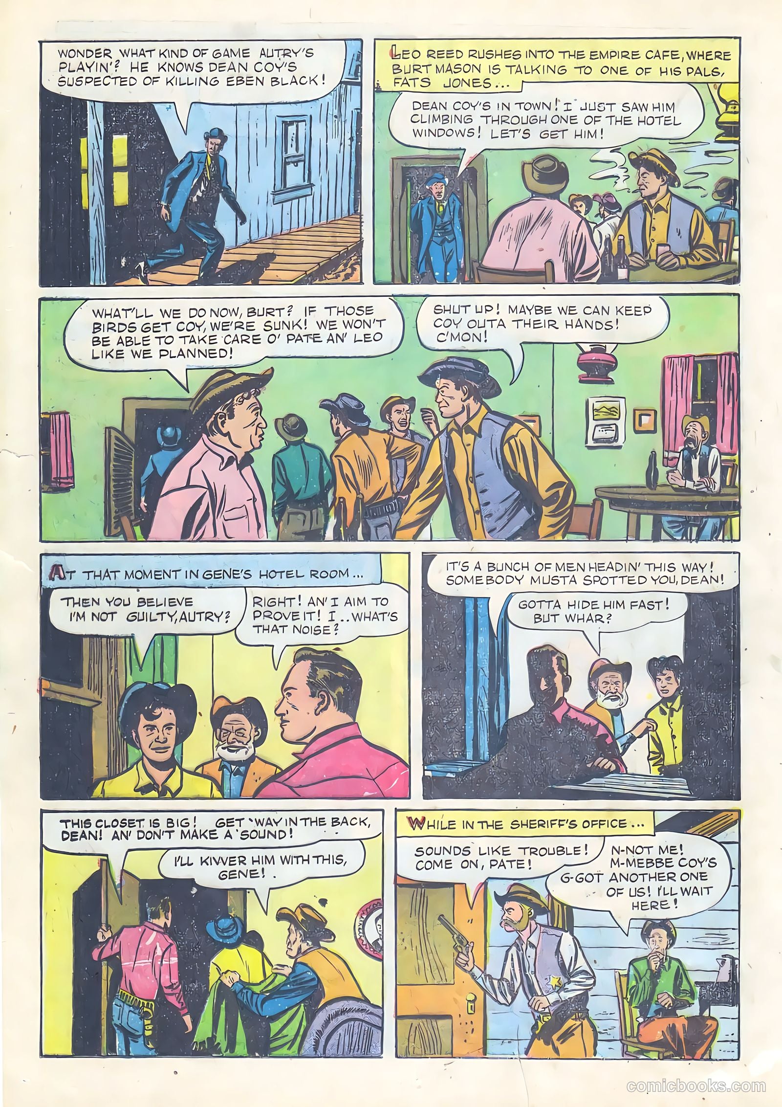 Gene Autry Comics #10 — page 12 of 36