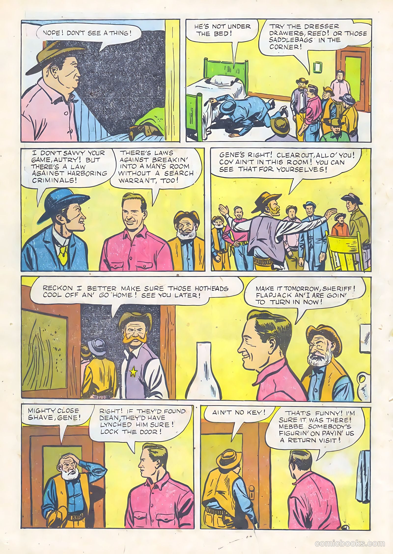 Gene Autry Comics #10 — page 14 of 36