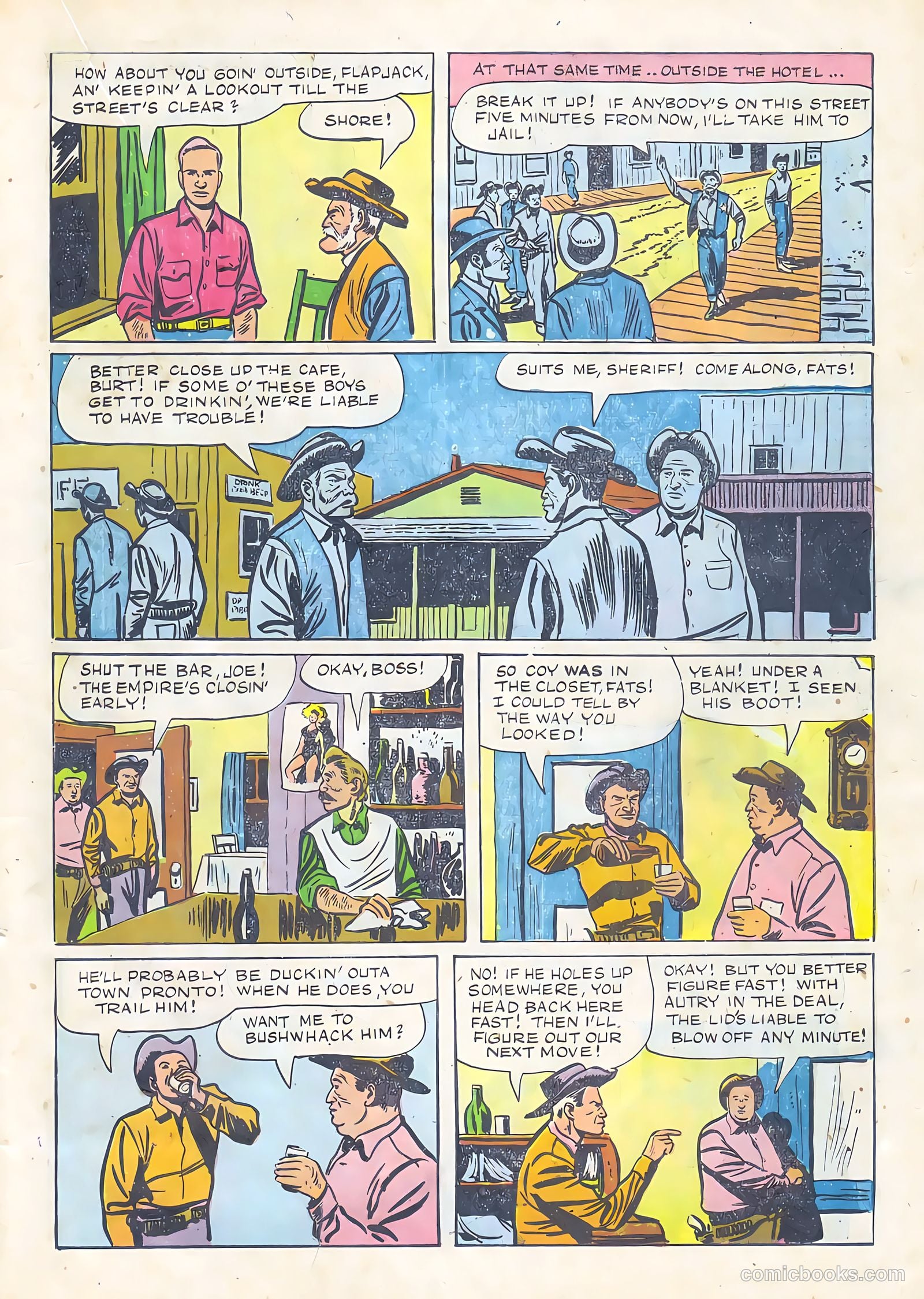 Gene Autry Comics #10 — page 15 of 36