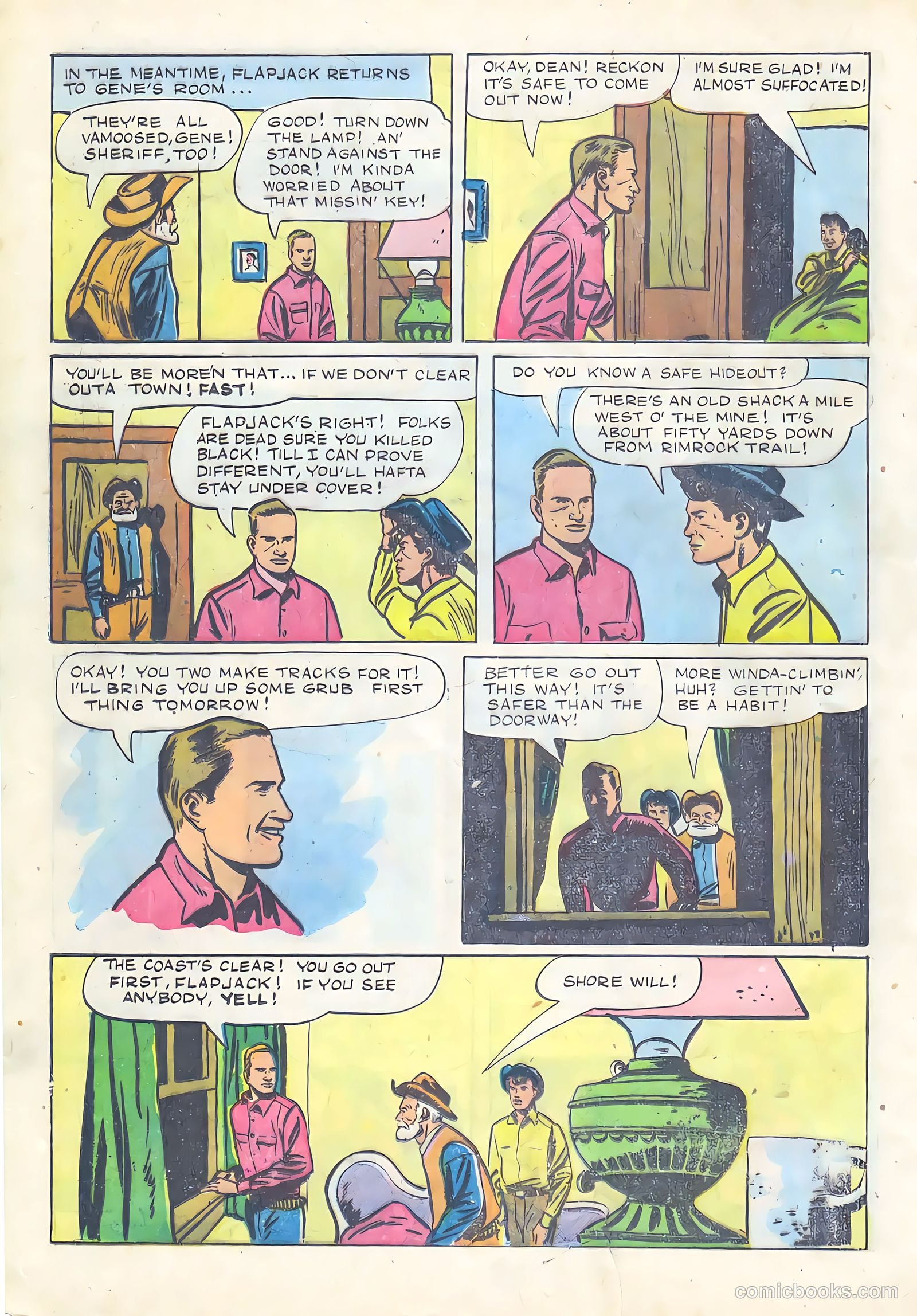 Gene Autry Comics #10 — page 16 of 36