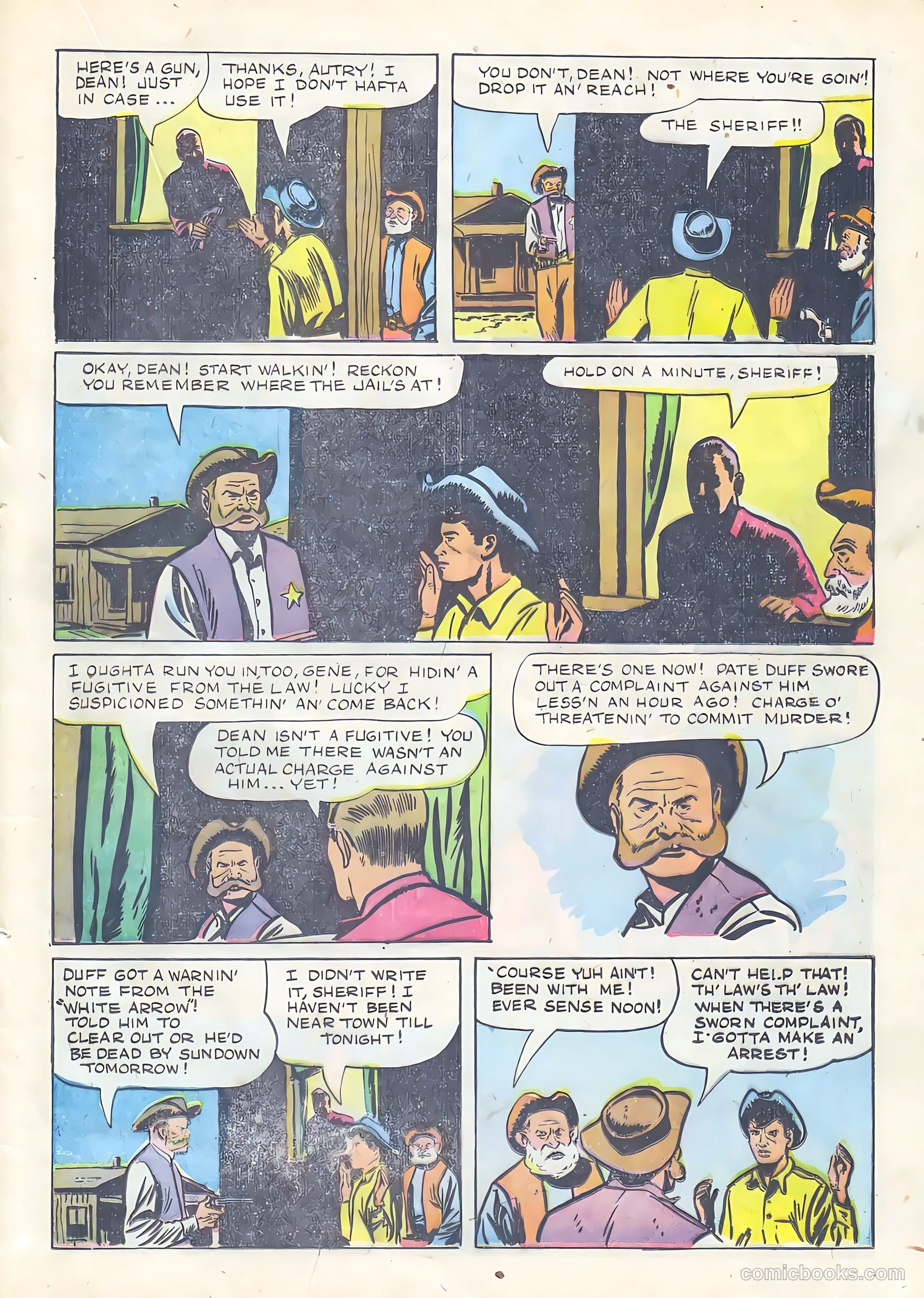 Gene Autry Comics #10 — page 17 of 36