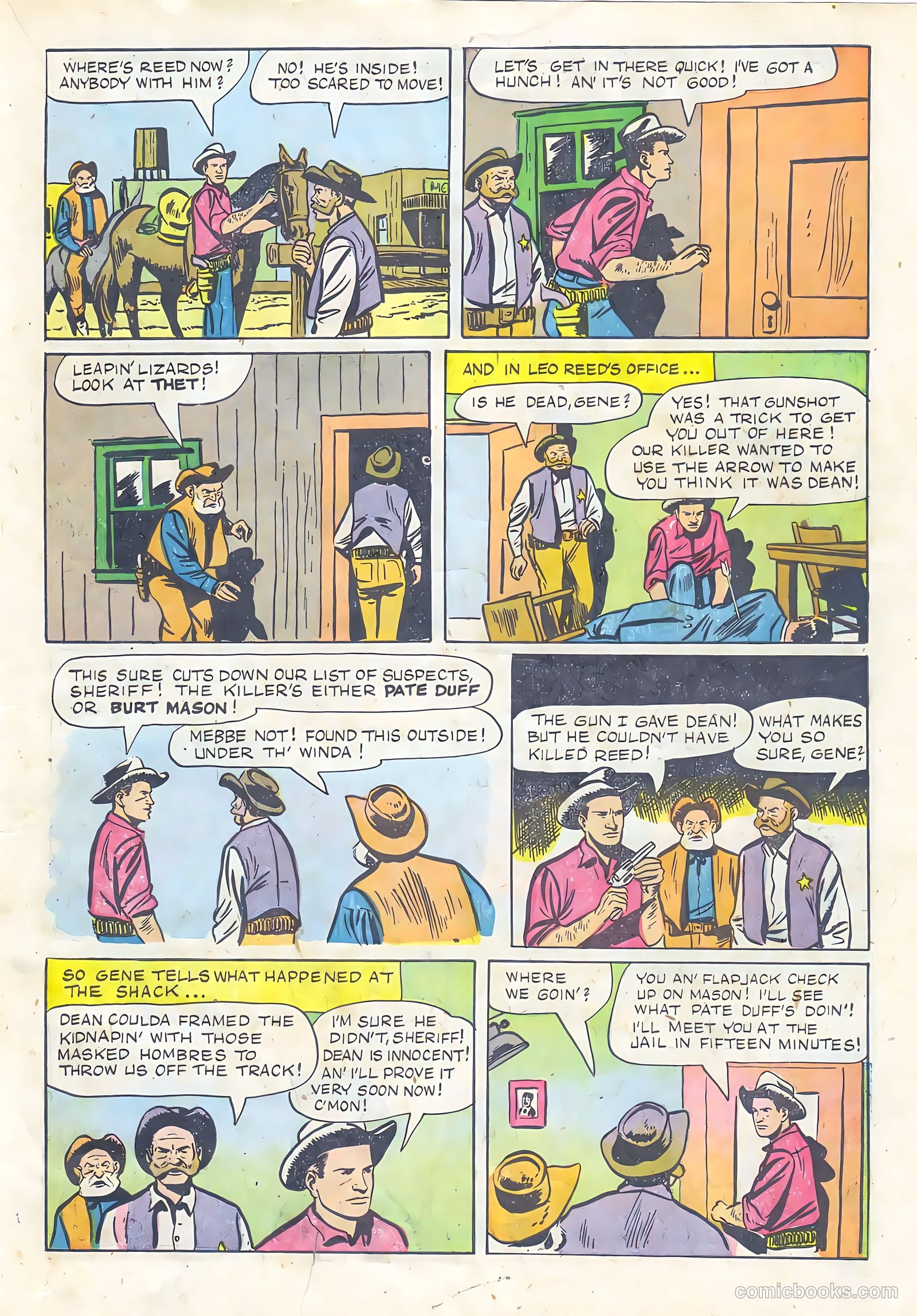 Gene Autry Comics #10 — page 23 of 36