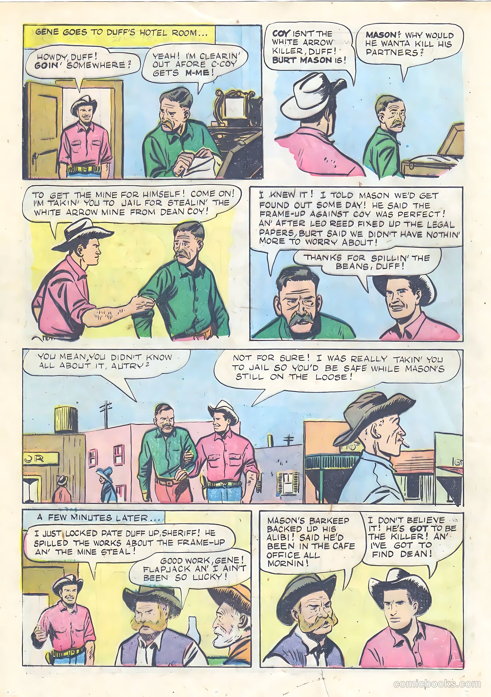 Gene Autry Comics #10 — page 24 of 36