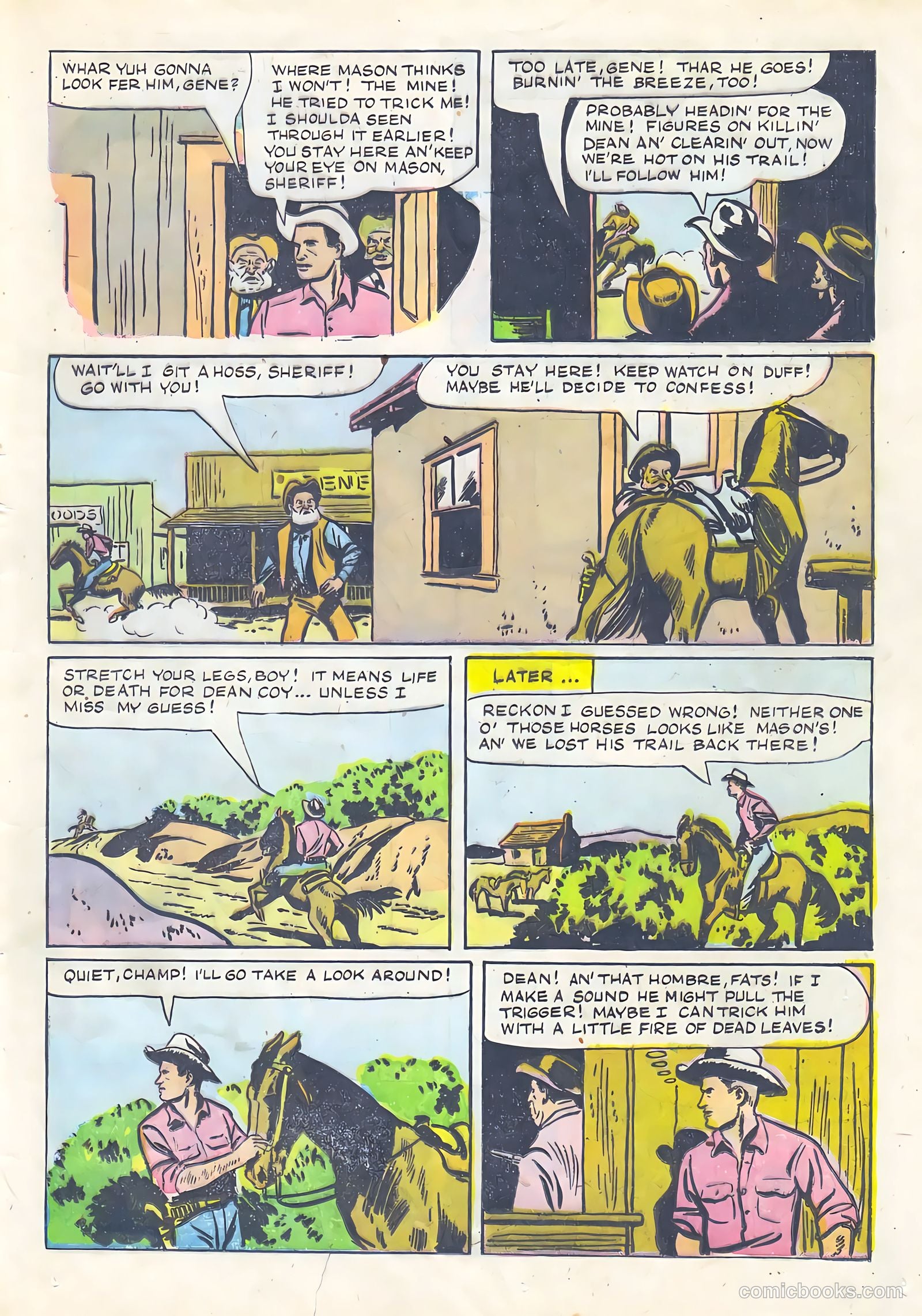 Gene Autry Comics #10 — page 25 of 36