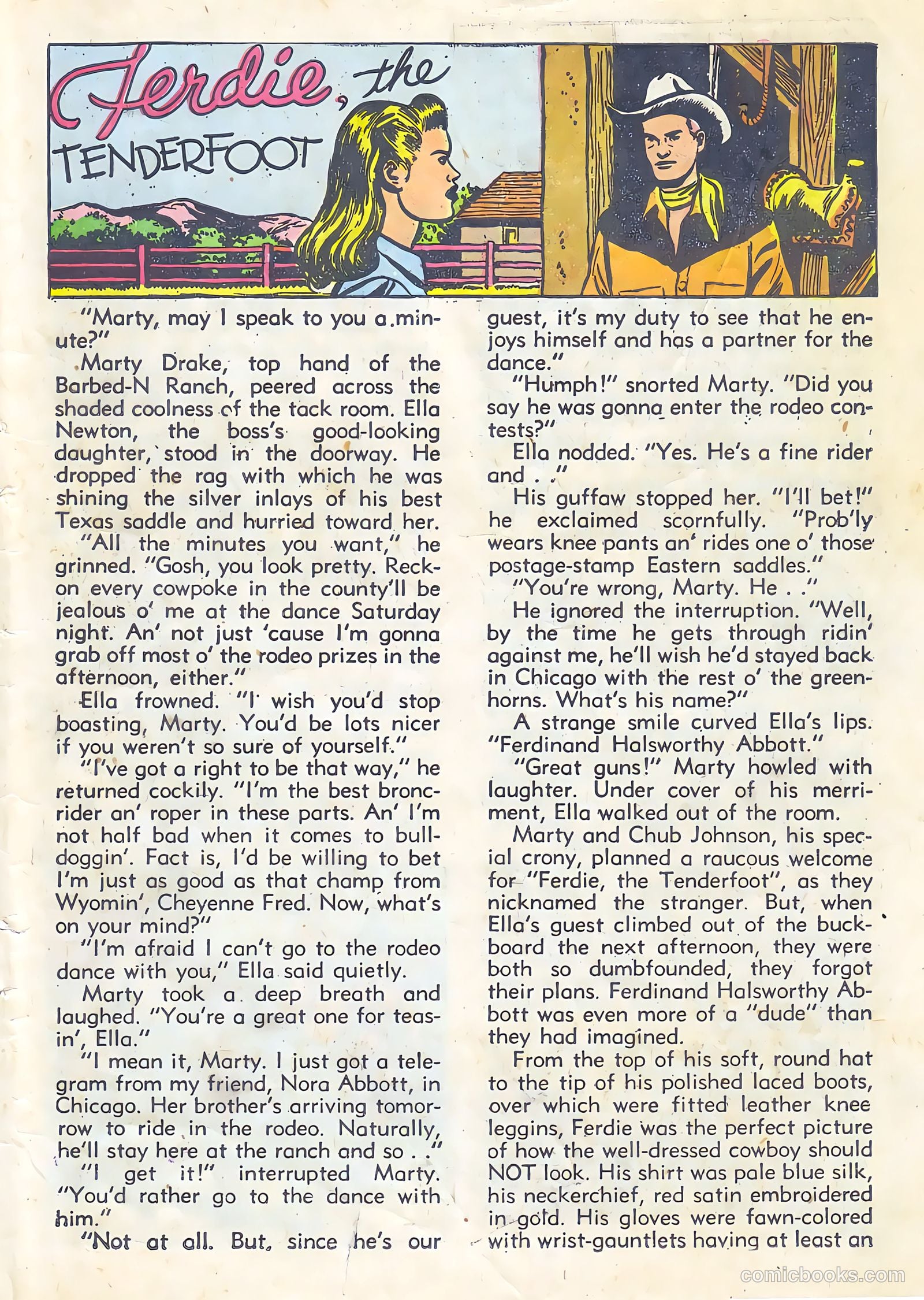 Gene Autry Comics #10 — page 27 of 36
