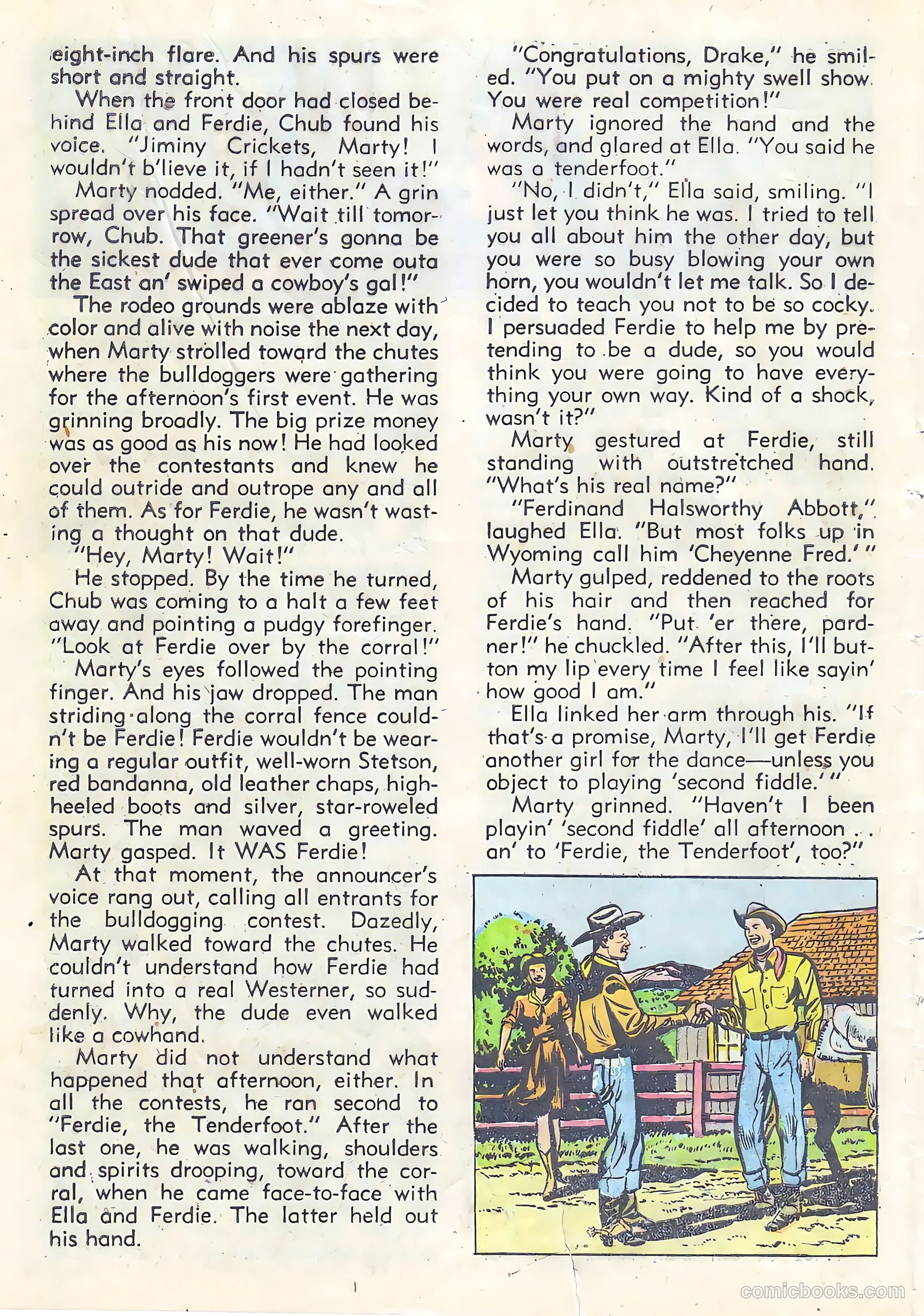 Gene Autry Comics #10 — page 28 of 36